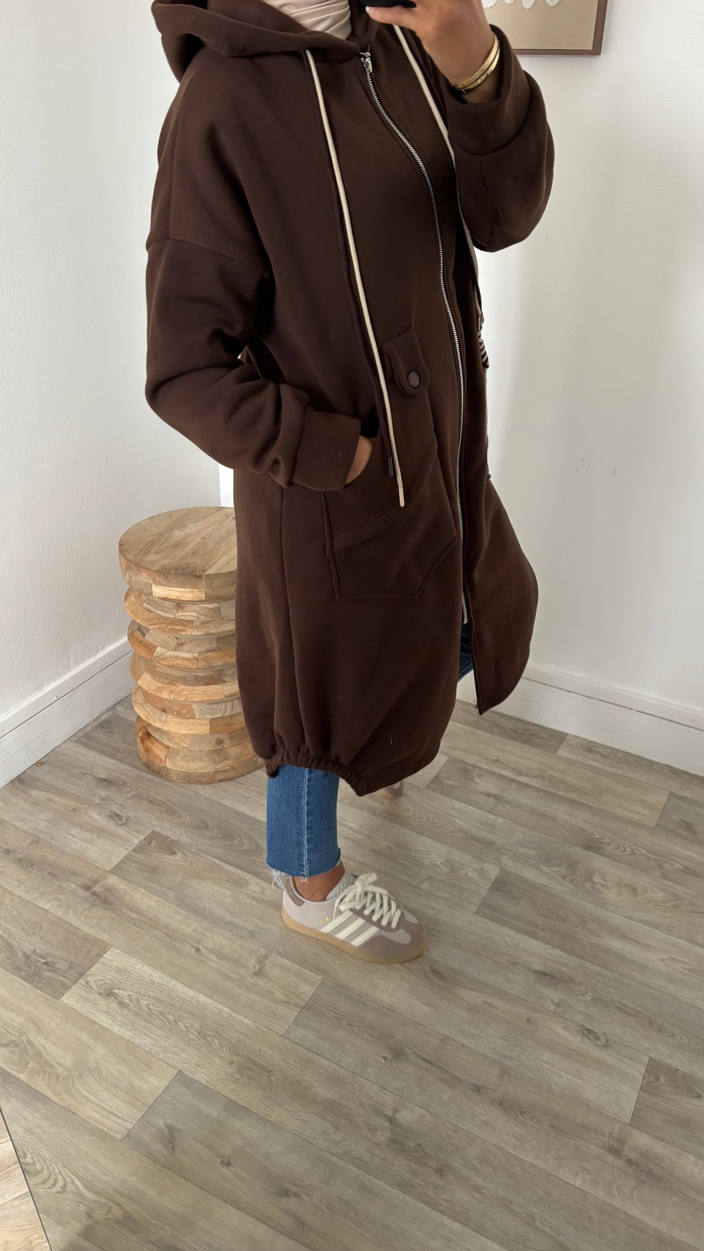 Veste sportswear à capuche