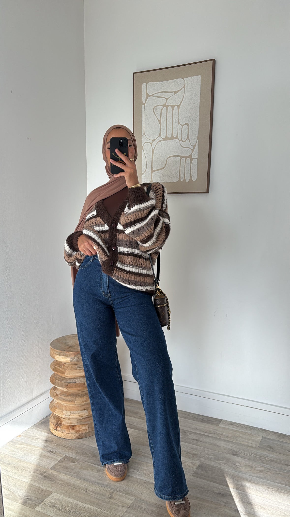 Jeans Wide leg taille haute