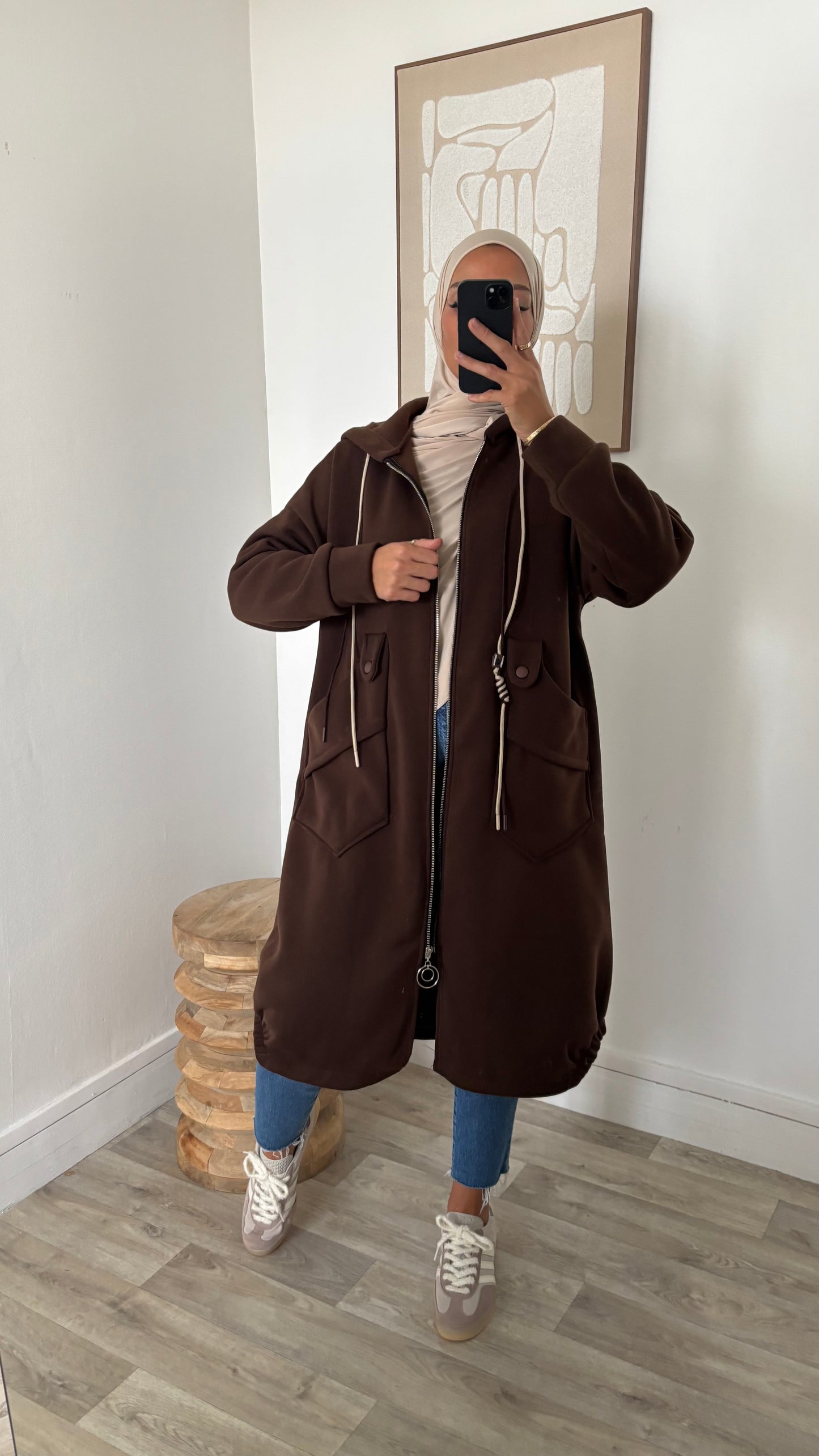 Veste sportswear à capuche