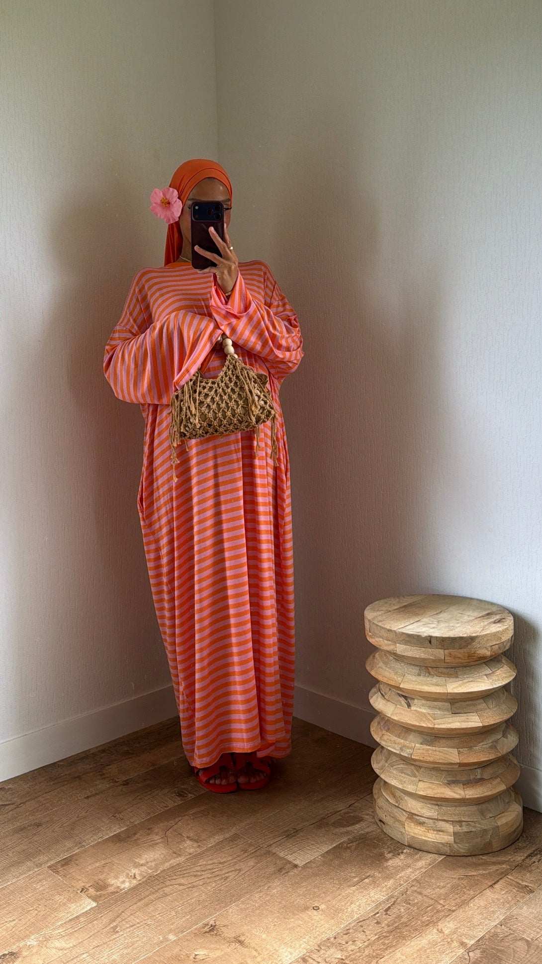 Robe t-shirt à poches