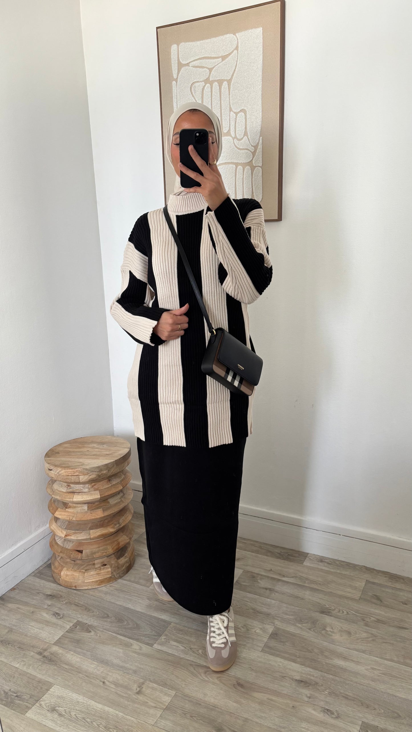 Ensemble jupe en maille