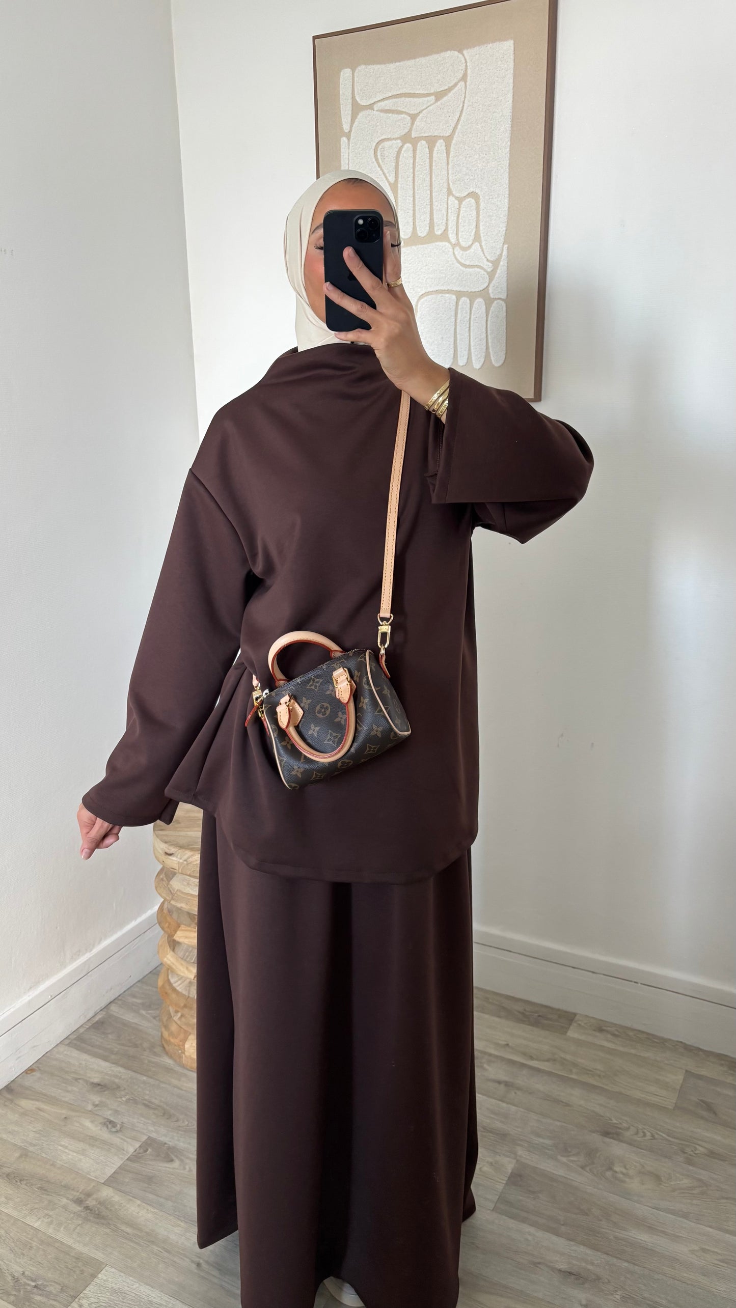 Ensemble jupe en viscose