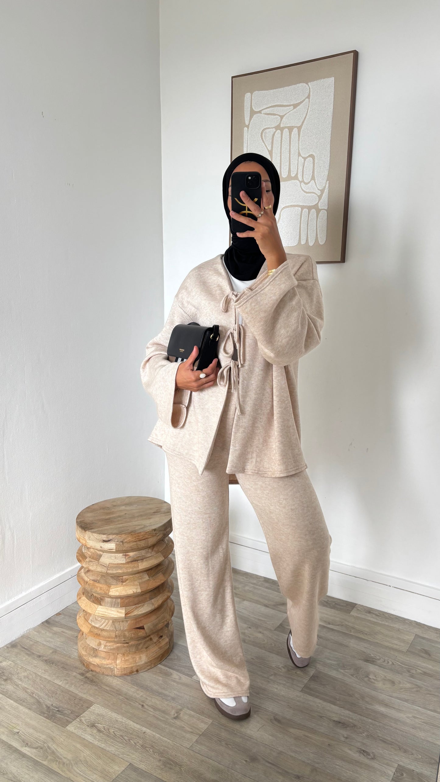 Ensemble comfy à noeuds