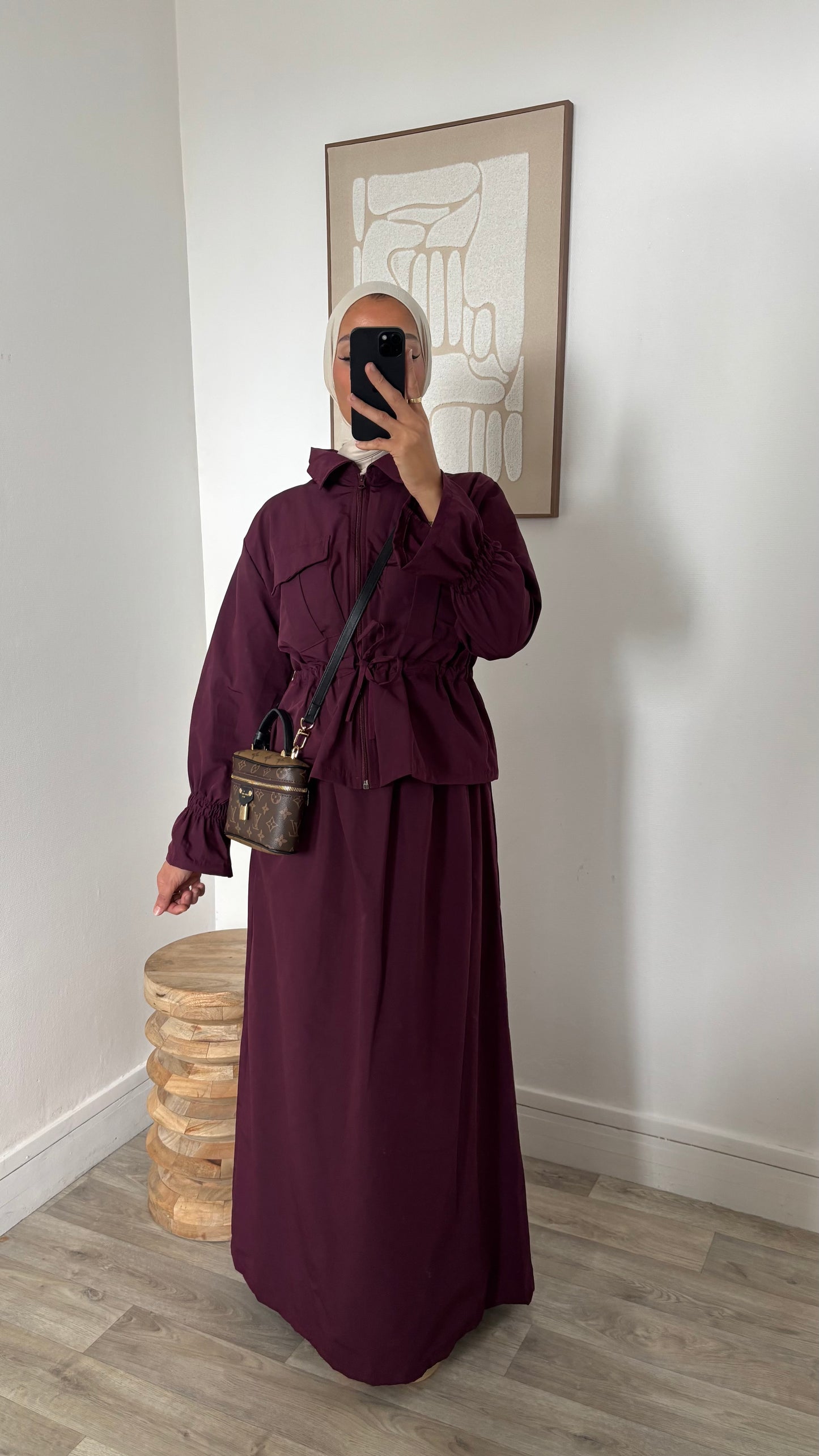 Ensemble jupe imperméable