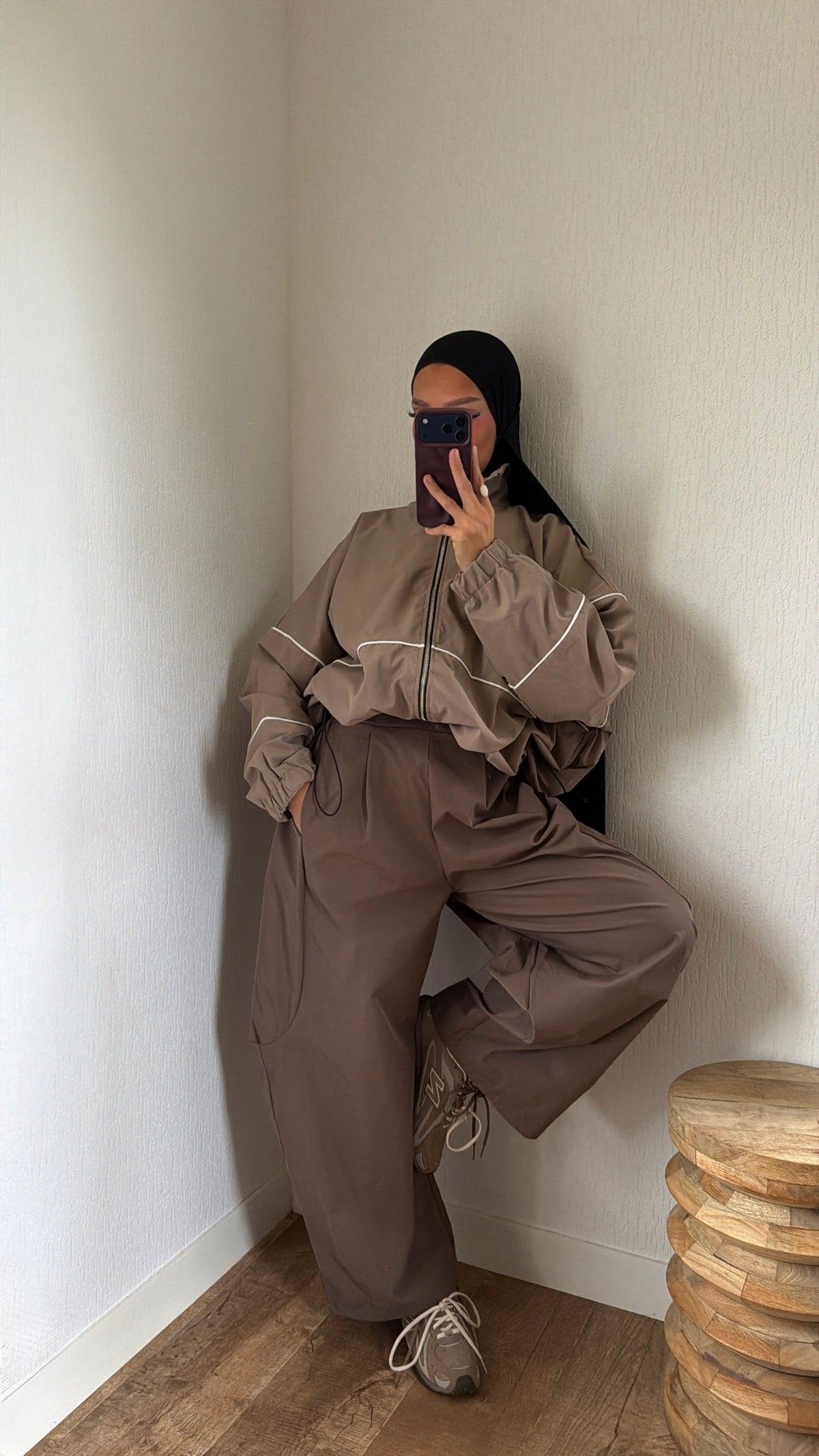 Veste oversize ajustable