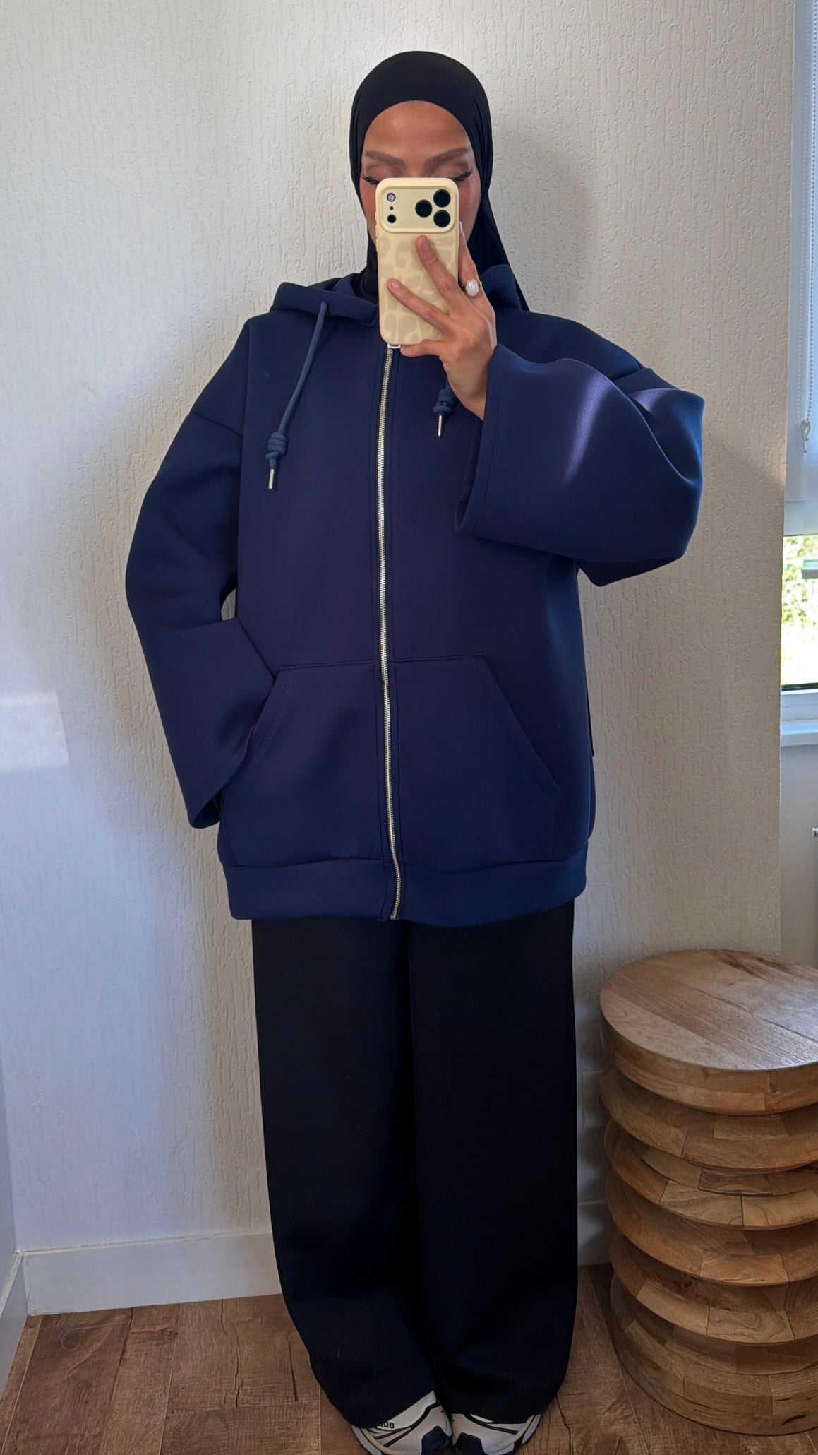 Veste sportswear à capuche