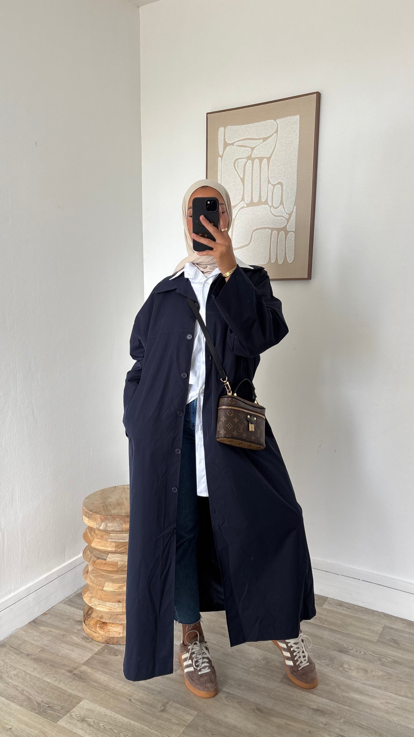 Imperméable coupe droite