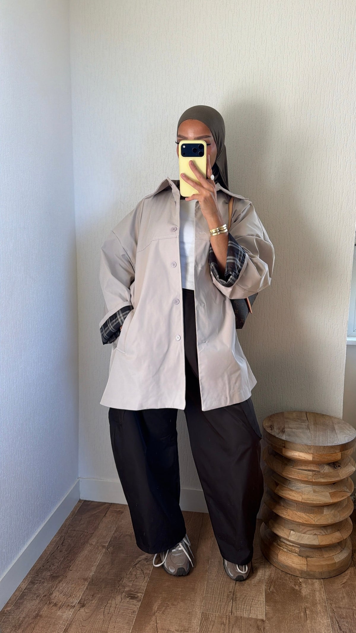Parka manches retroussable