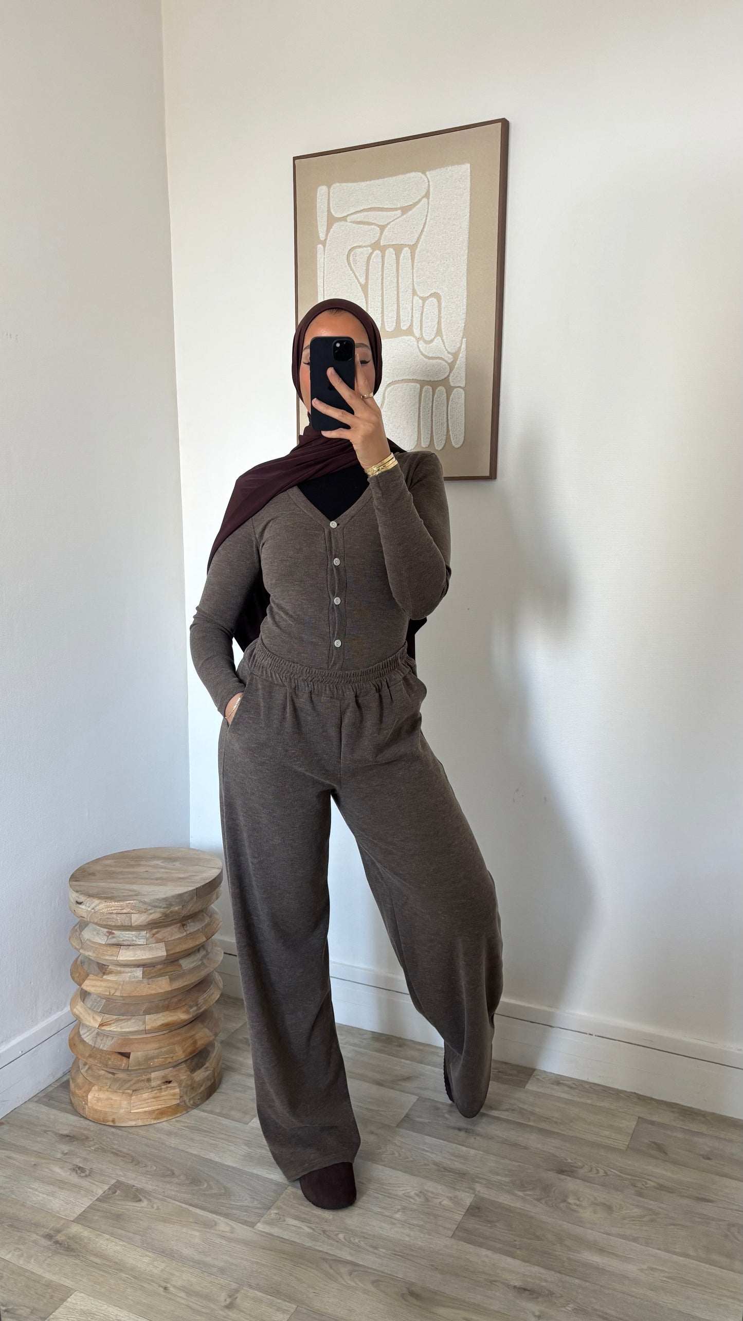 Ensemble bodies manches longues