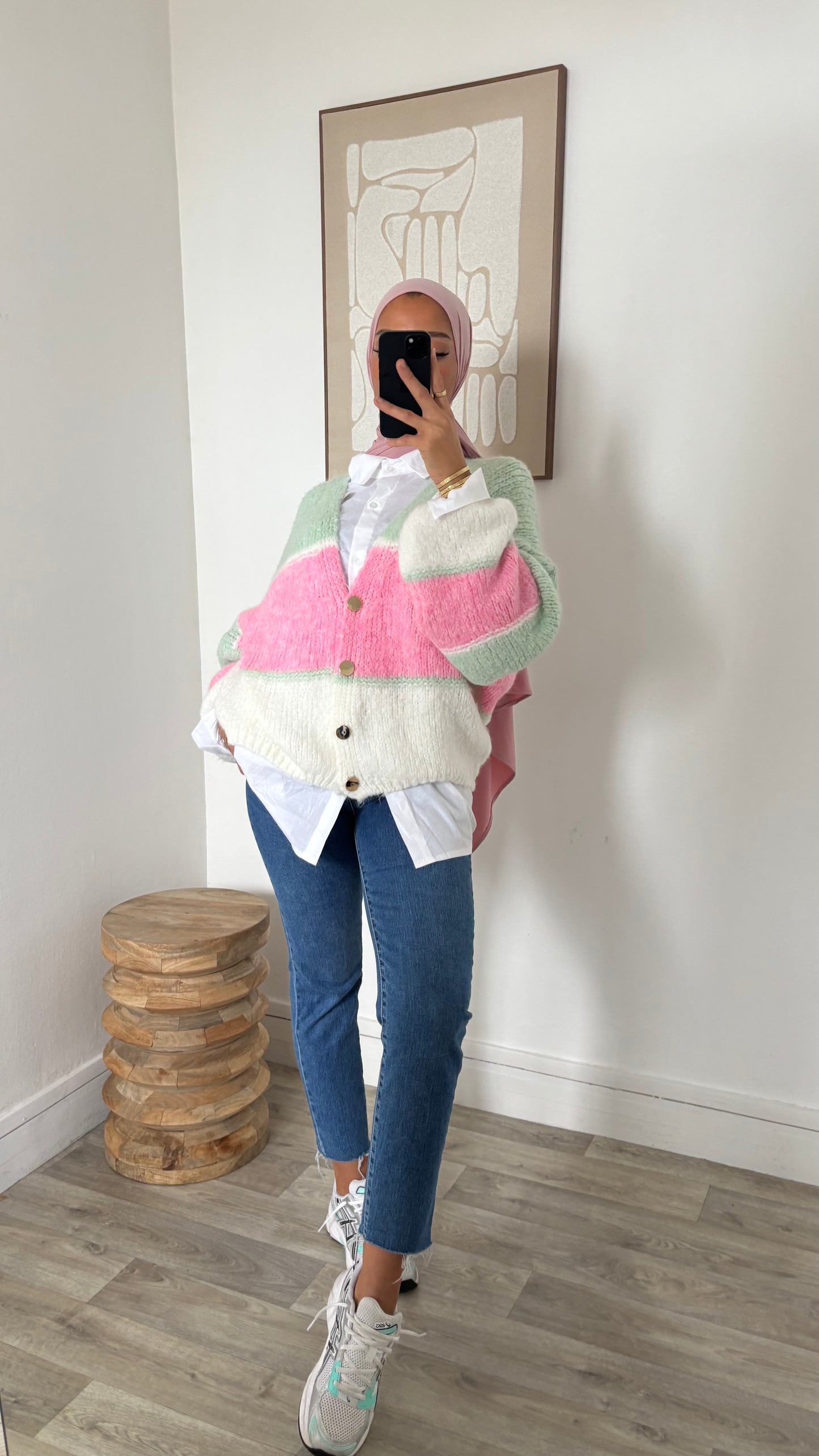 Gilet à boutons dorées