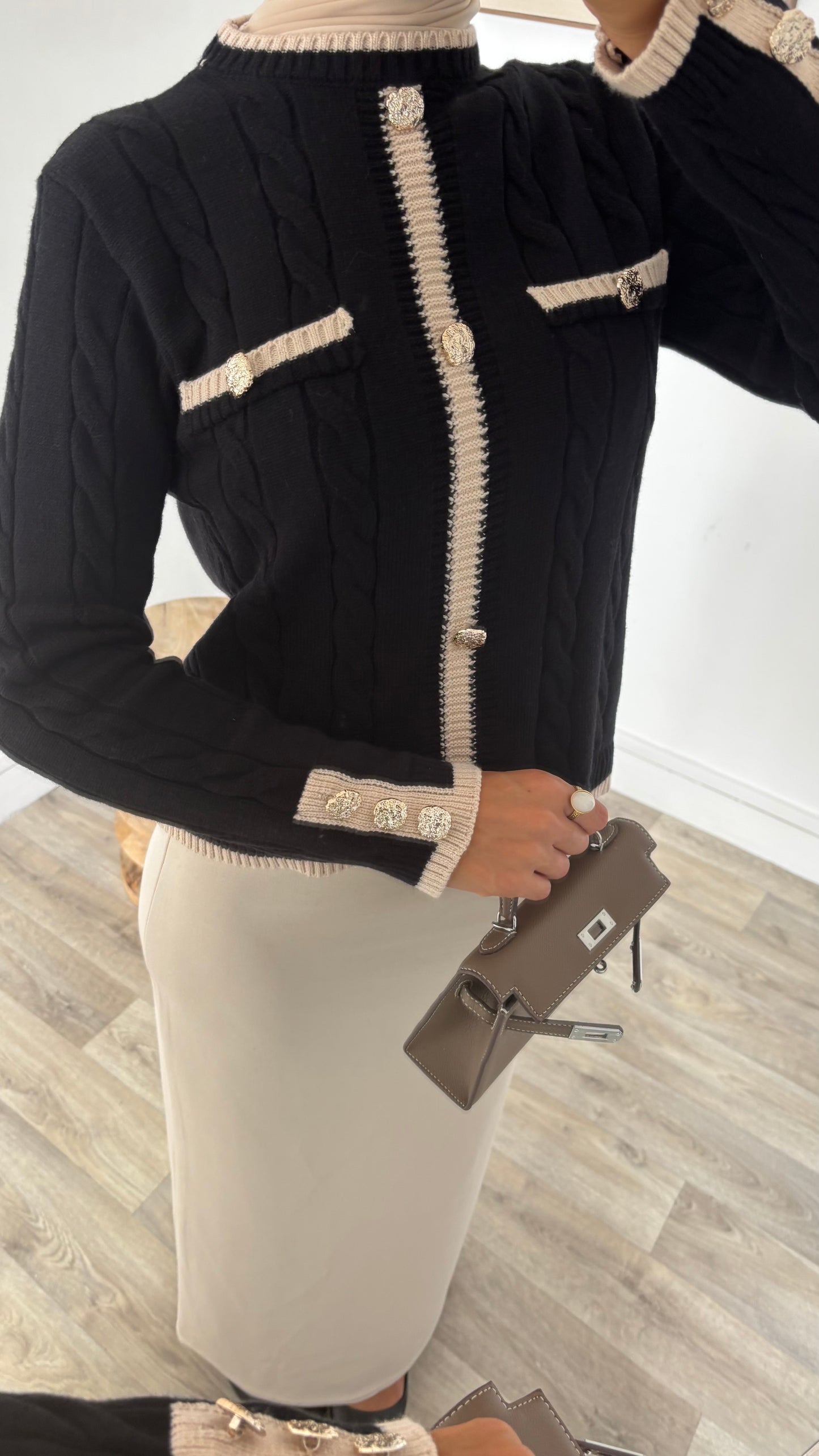 Pull en maille chic