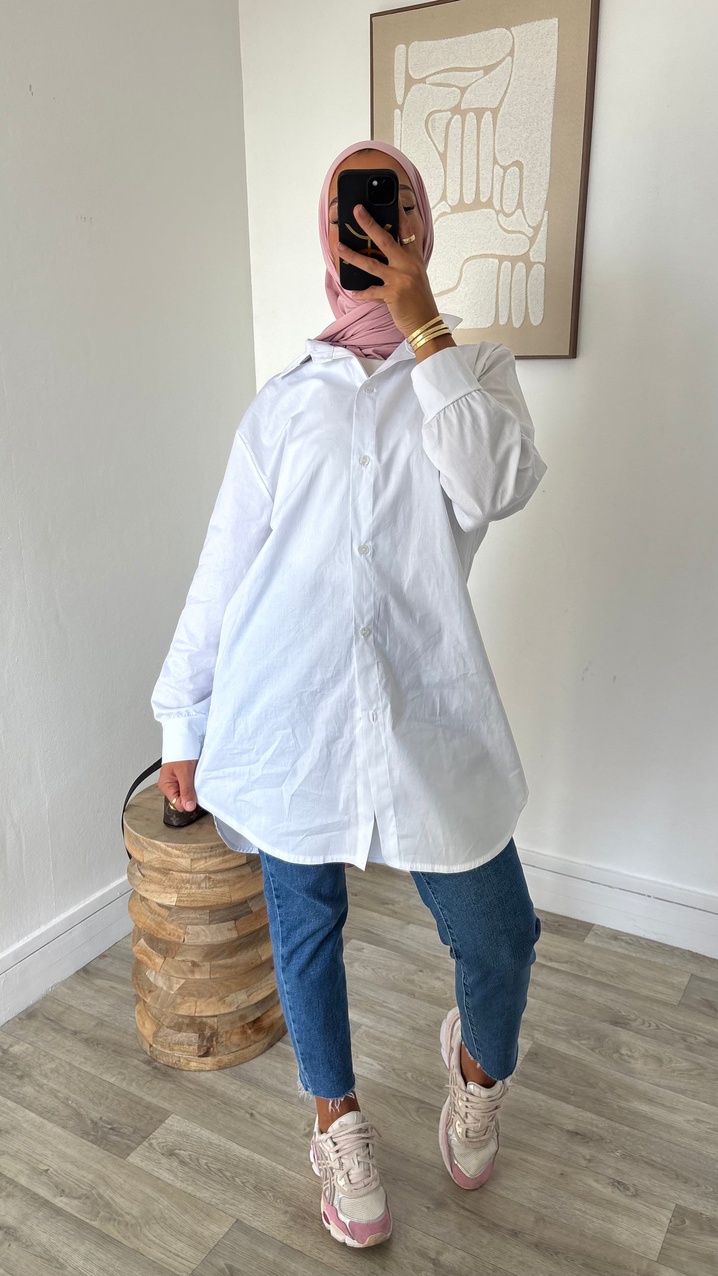 Chemise longue basic