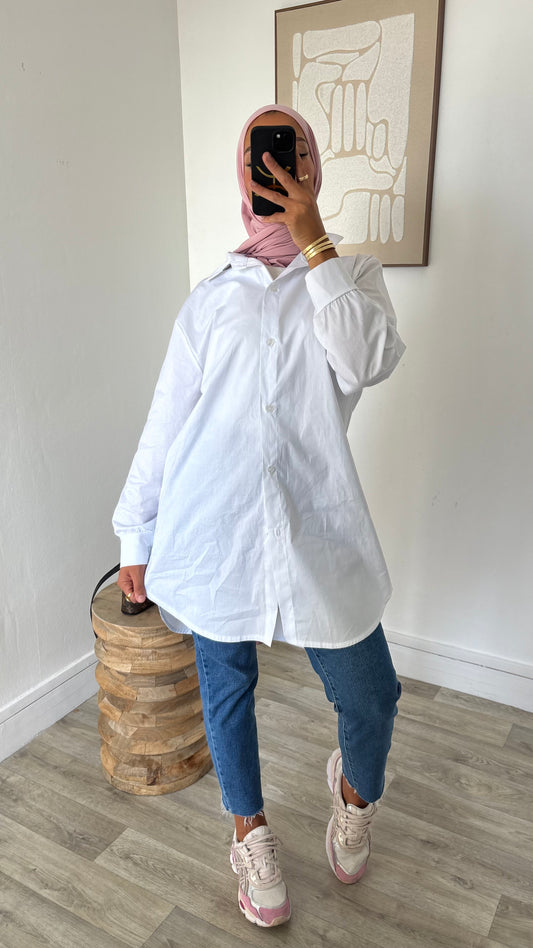 Chemise longue basic