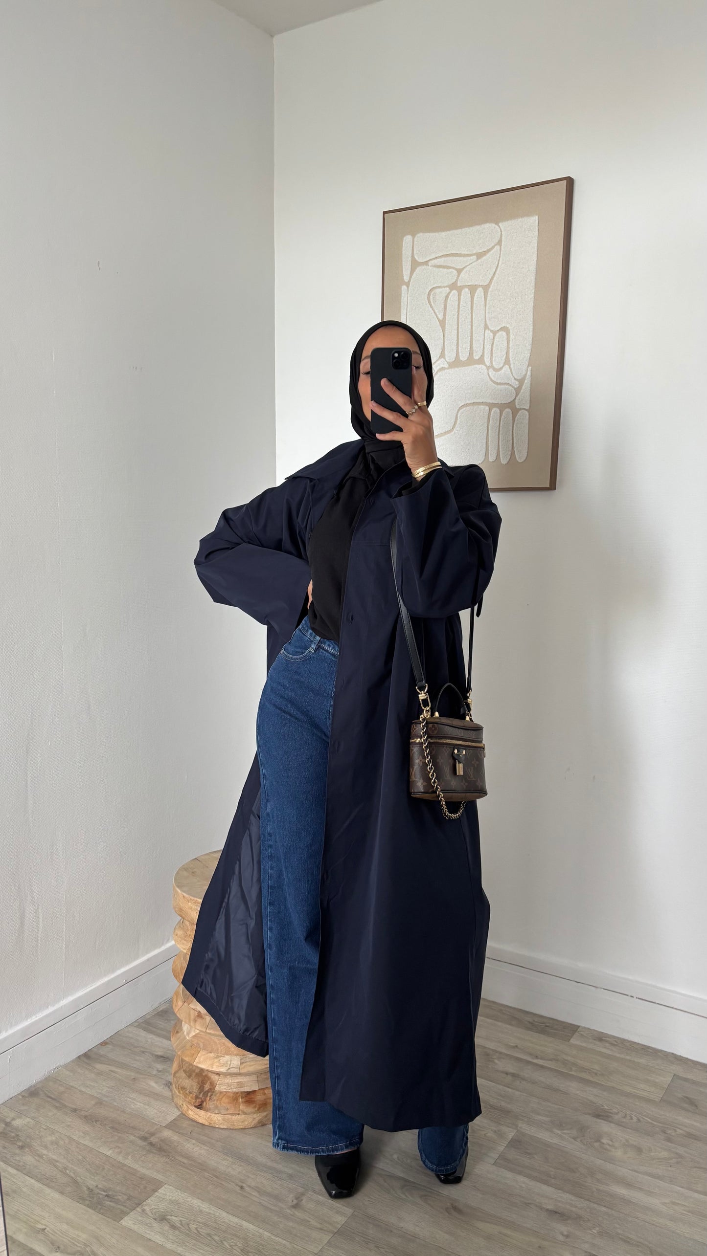 Imperméable coupe droite