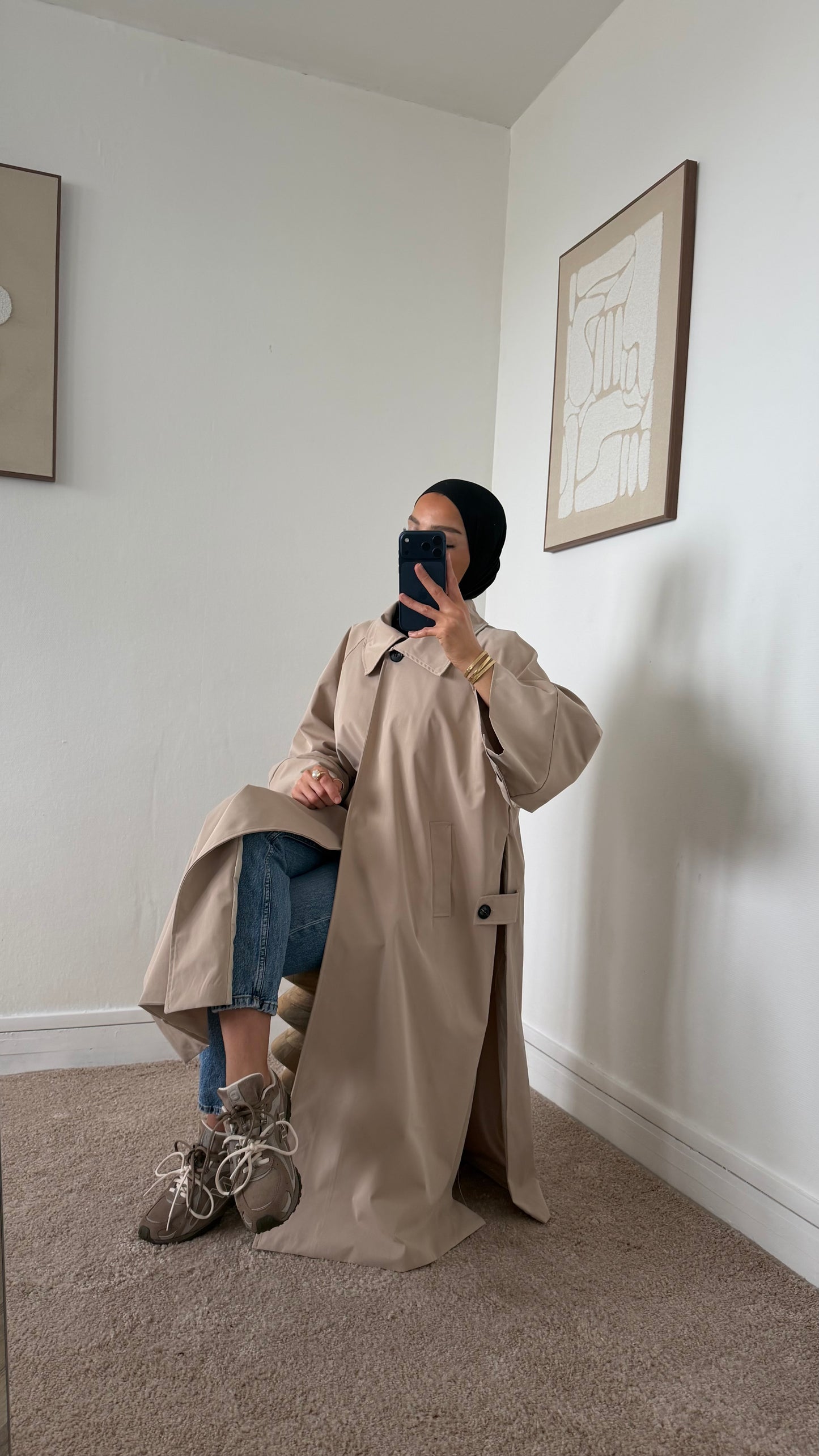 Trench minimaliste