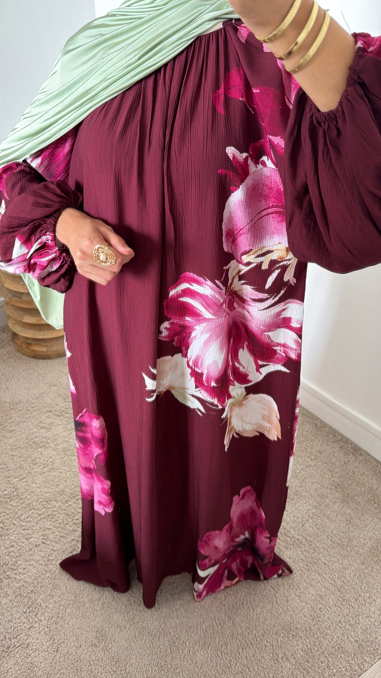 Robe fleurie