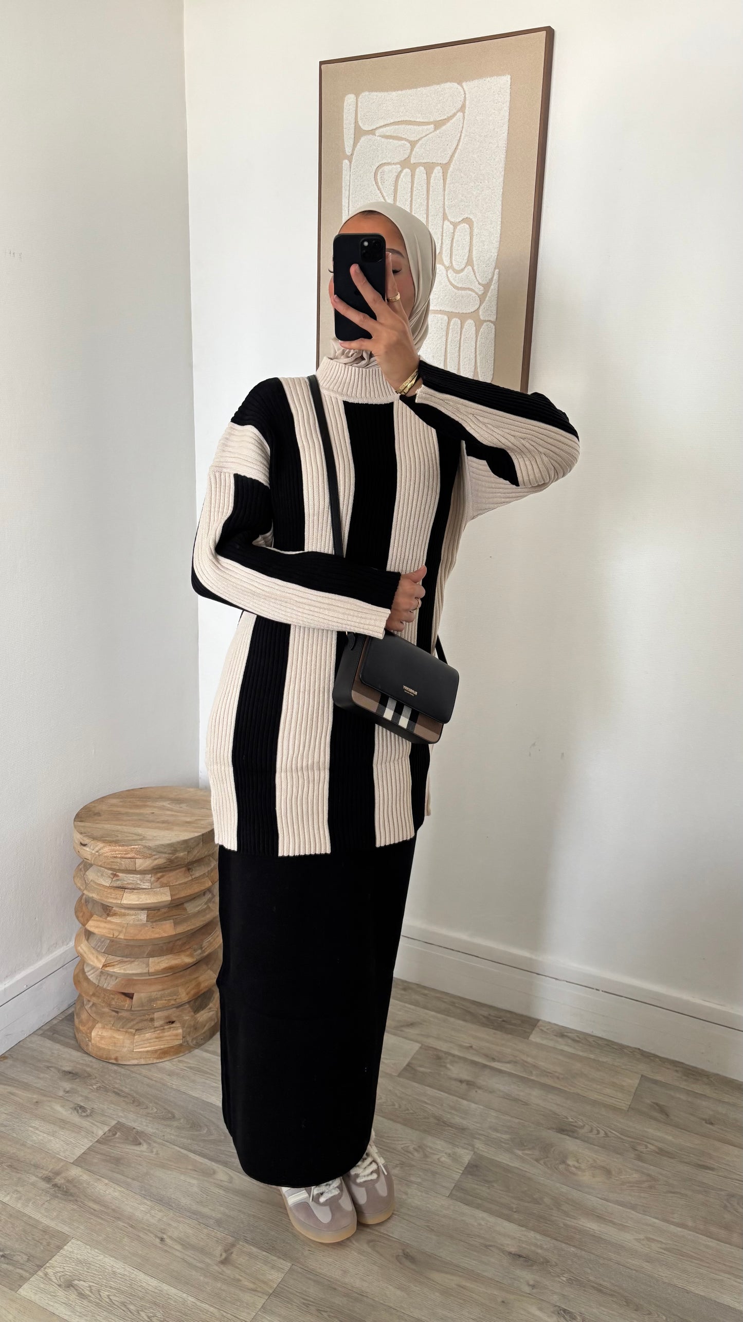 Ensemble jupe en maille