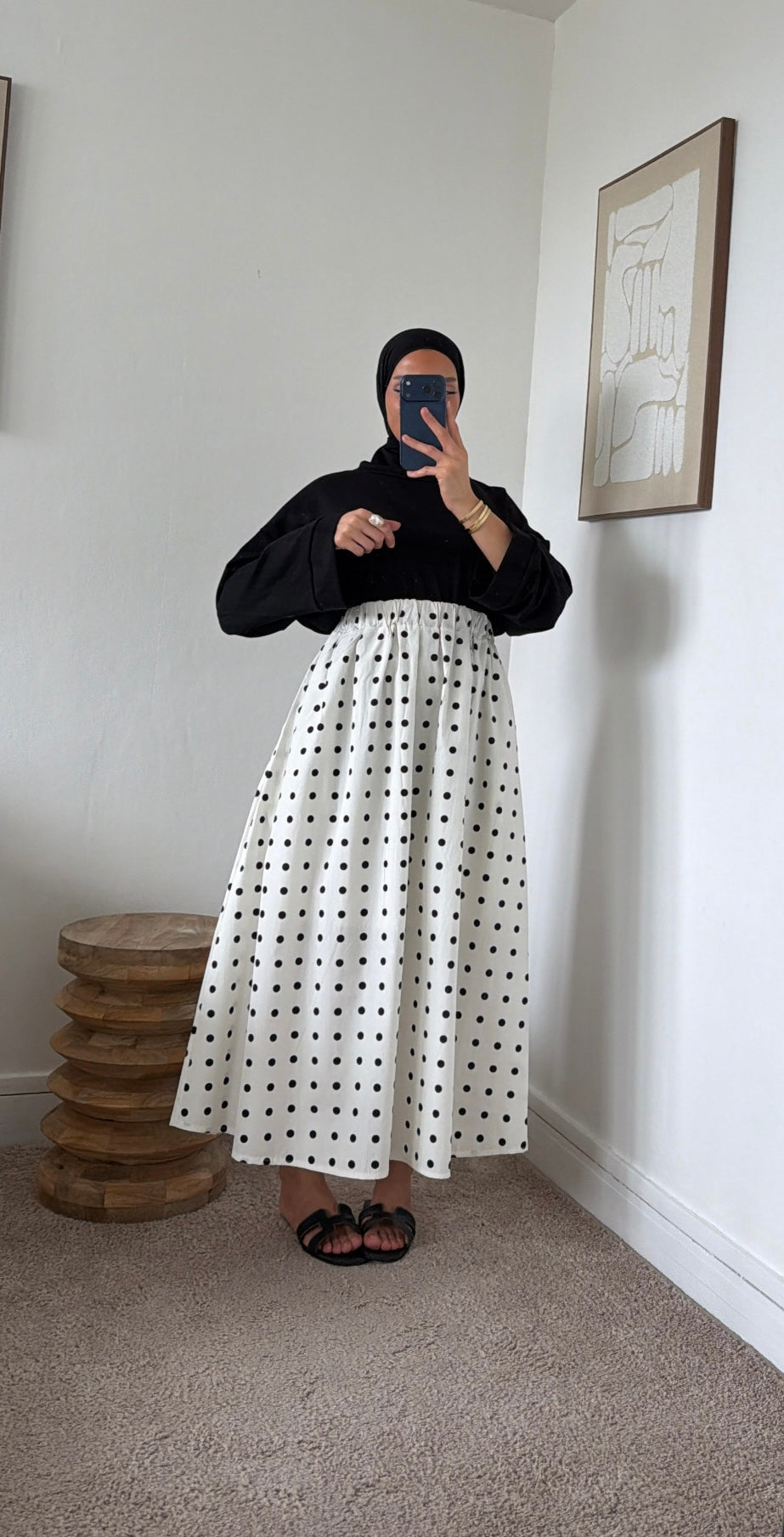 Jupe Poppie à pois