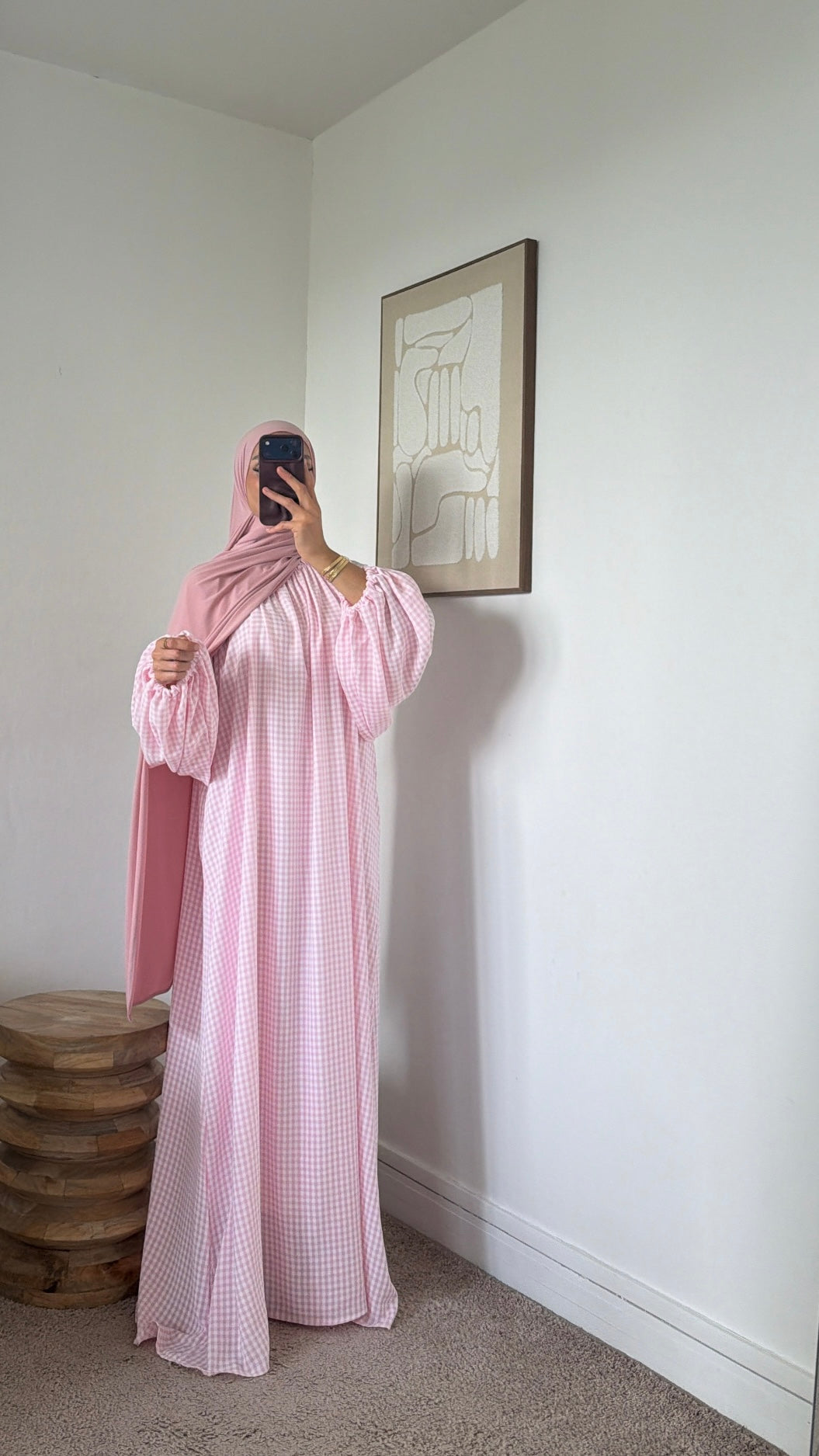 Robe à carreaux