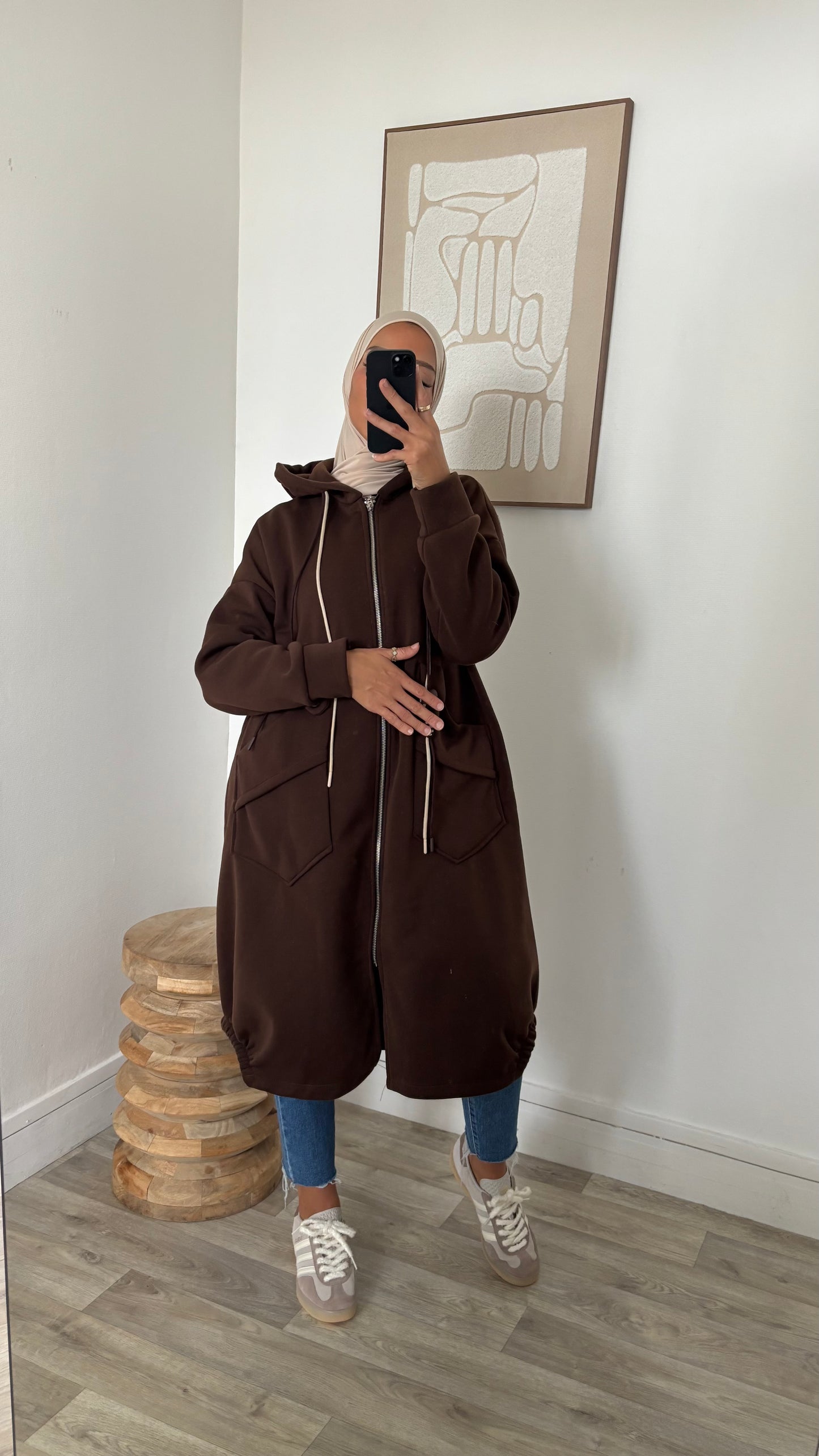 Veste sportswear à capuche