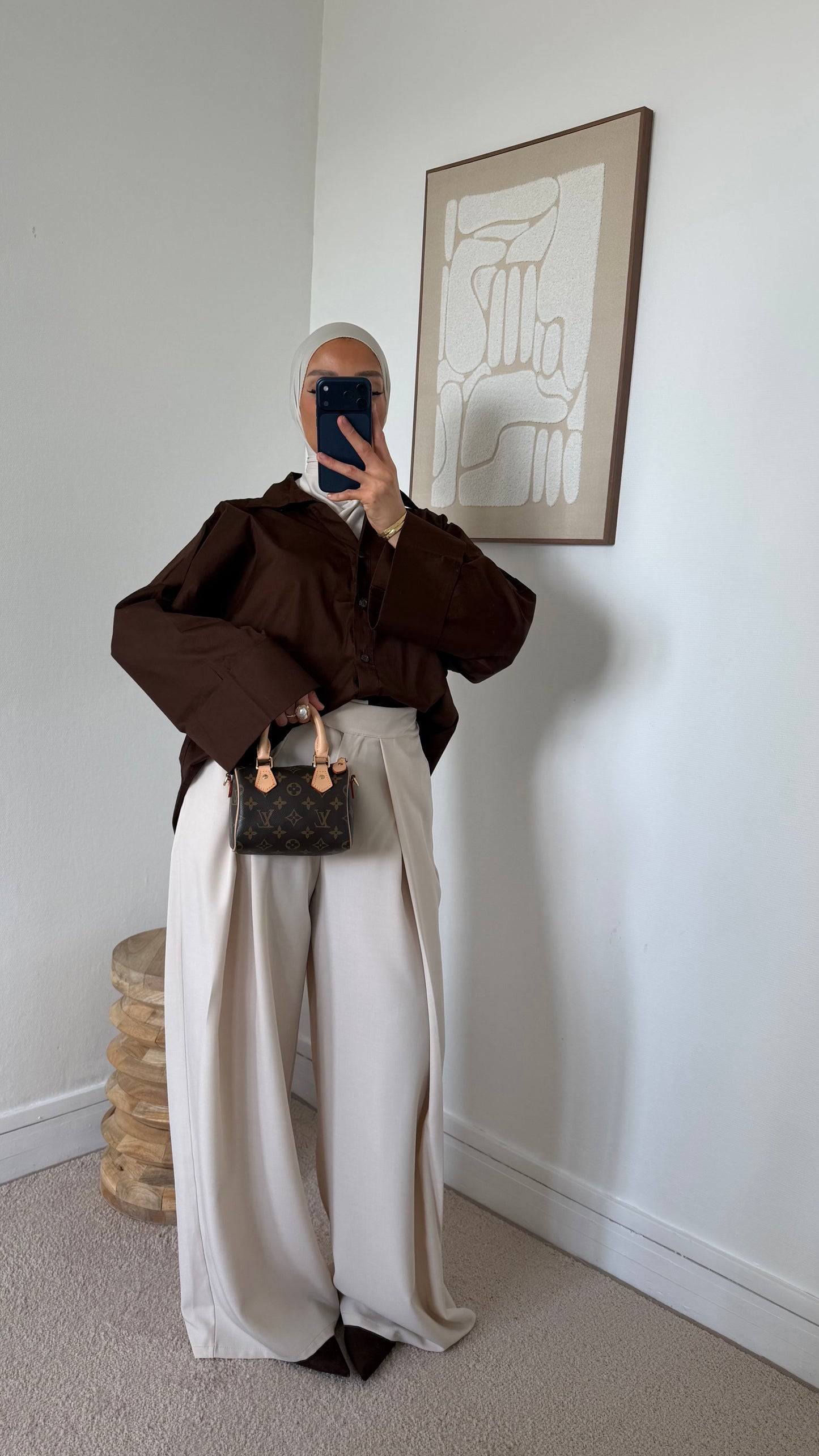 Pantalon ample