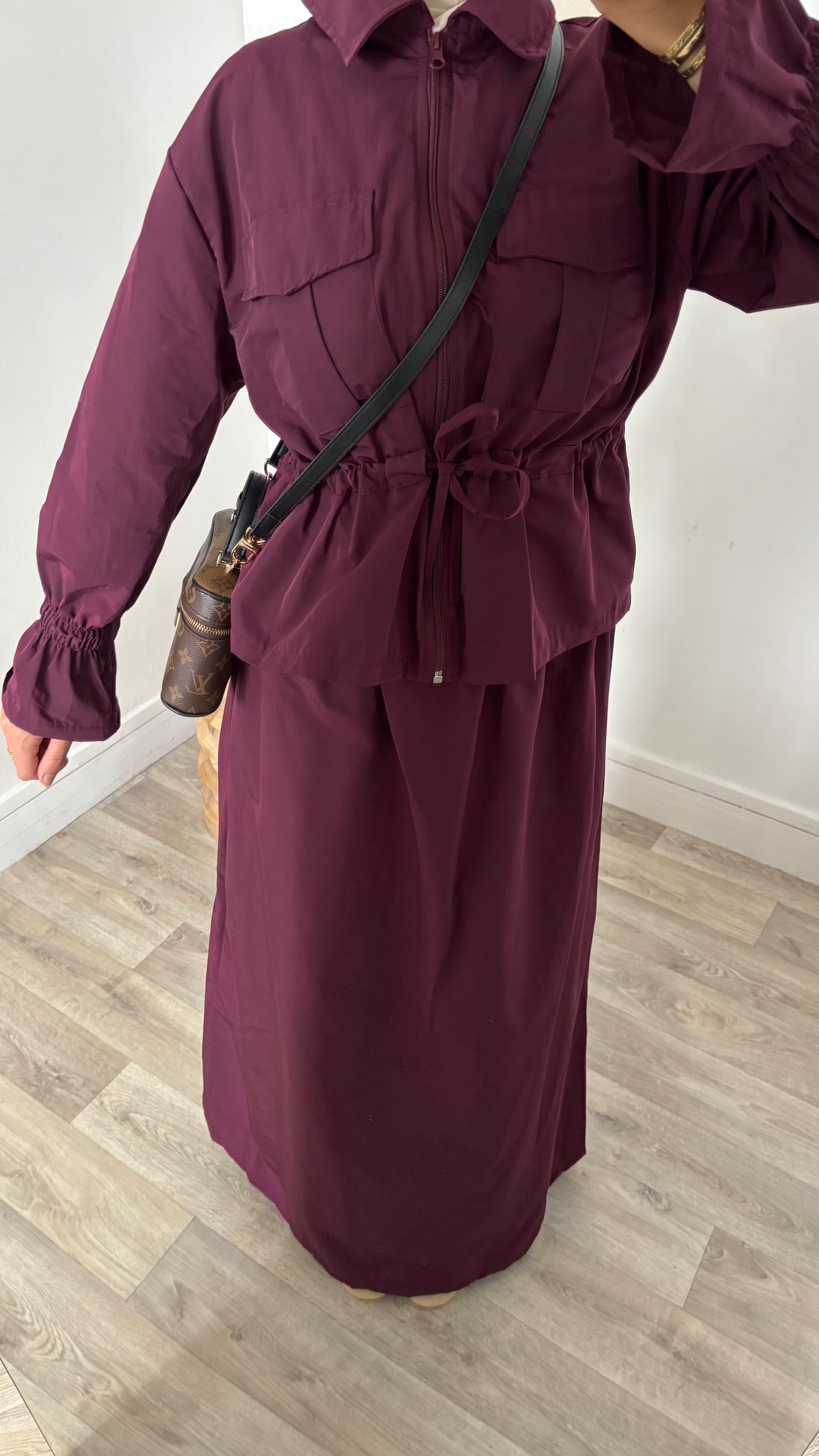 Ensemble jupe imperméable