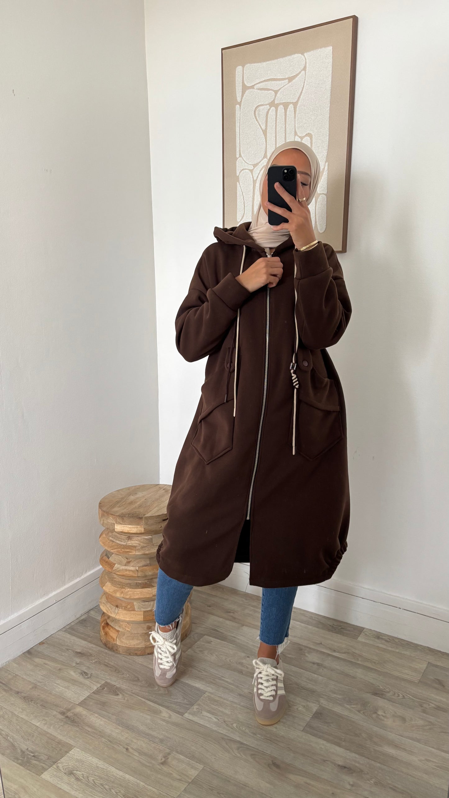 Veste sportswear à capuche