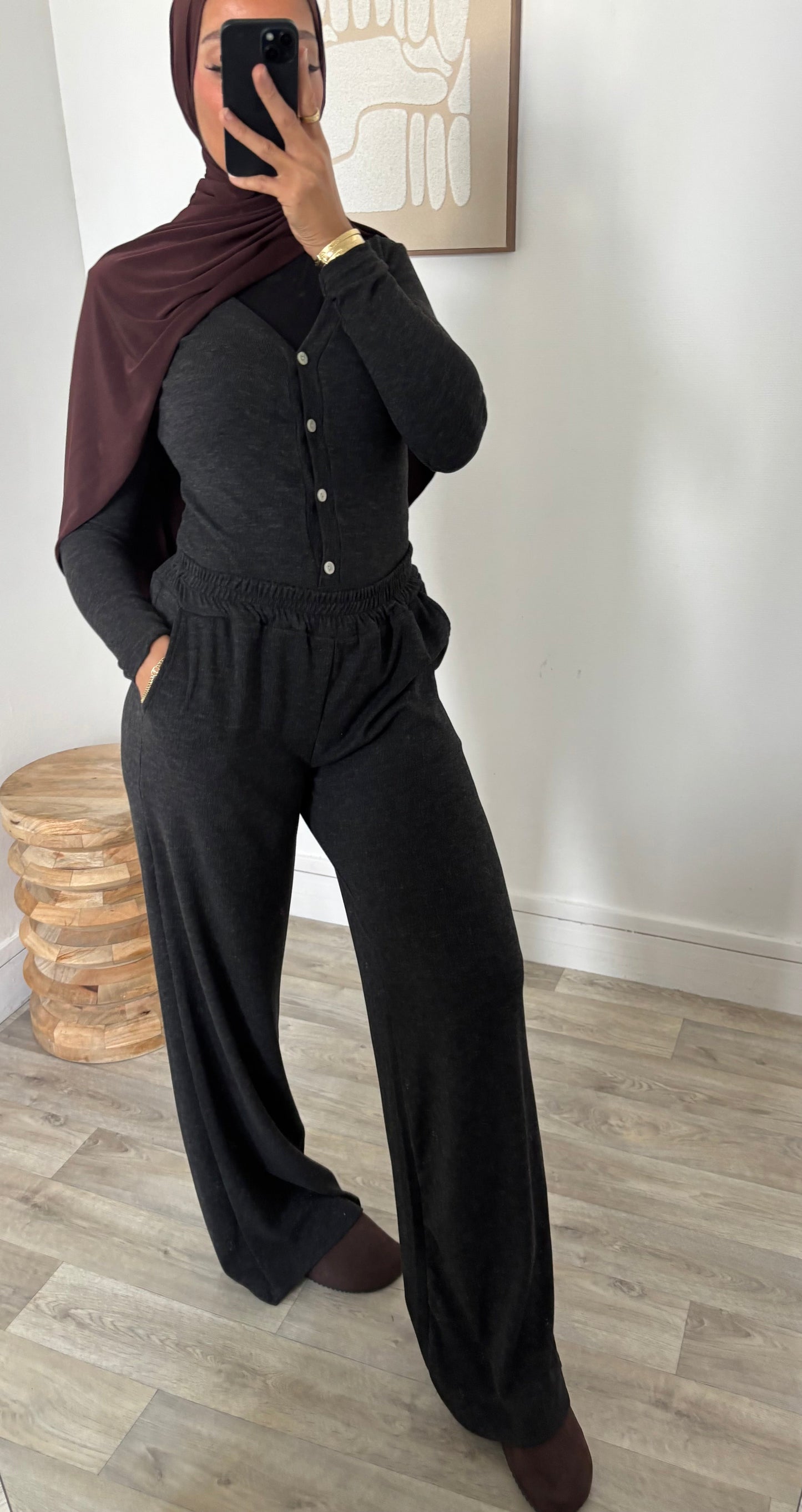 Ensemble bodies manches longues