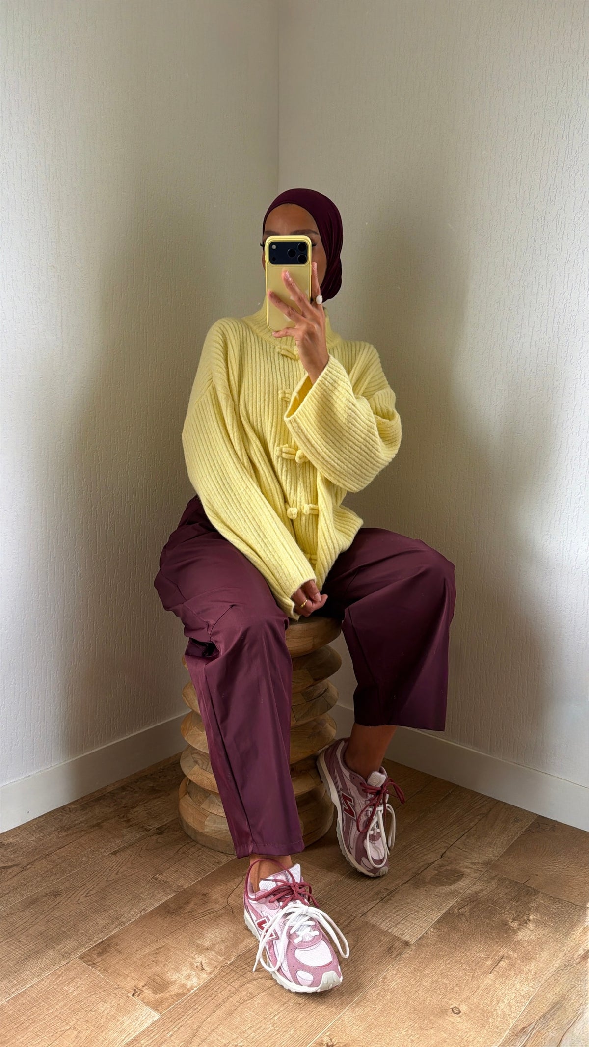 Pantalon effet imper