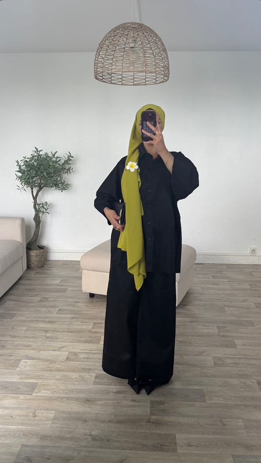 Ensemble chemise oversize