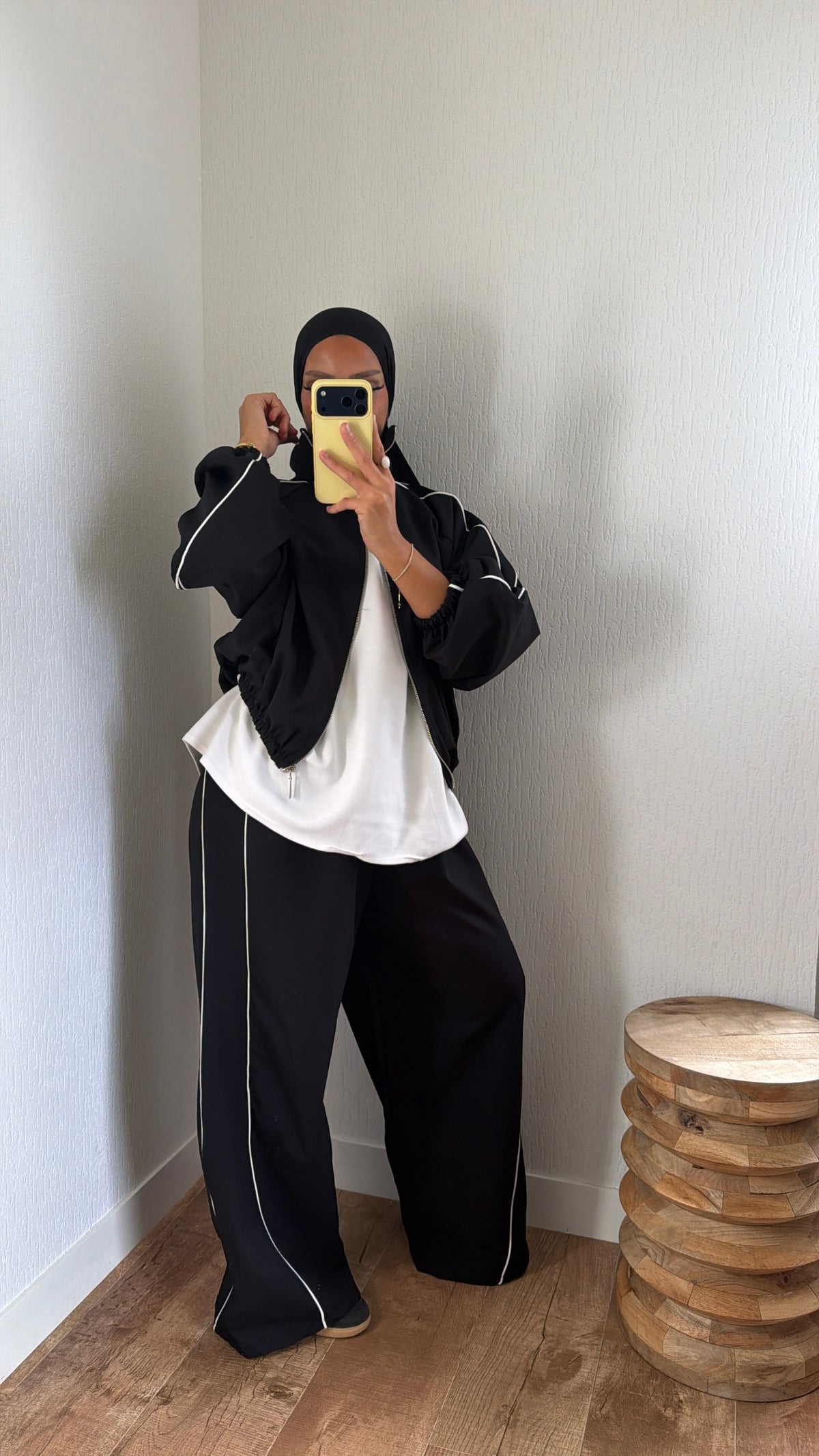 Ensemble survêtement veste à poches