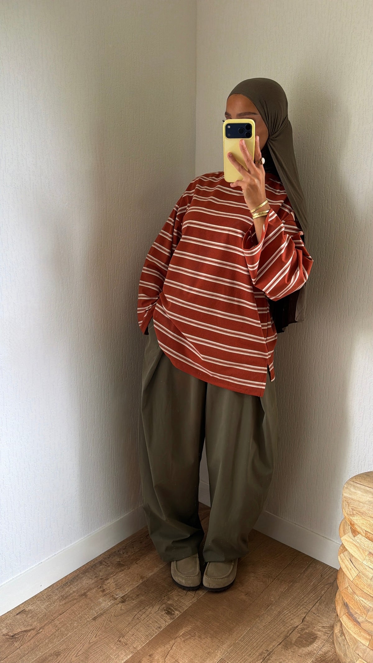 Haut basic rayée