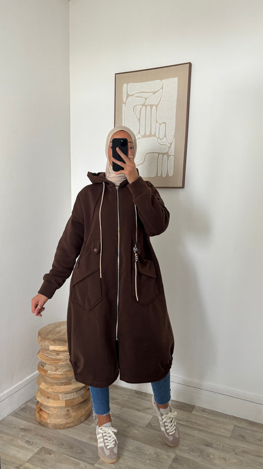 Veste sportswear à capuche