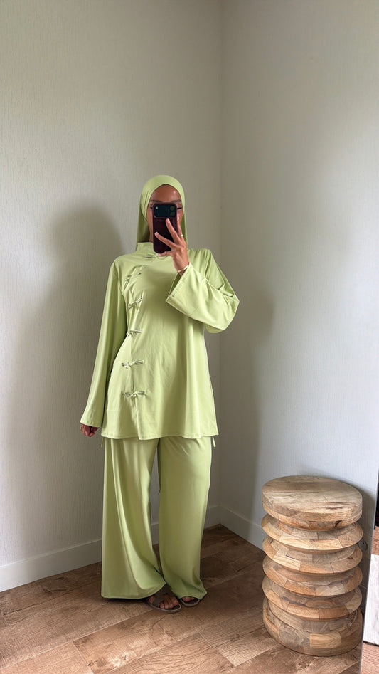 Burkini Osaka ajustable au dos 3 pièces