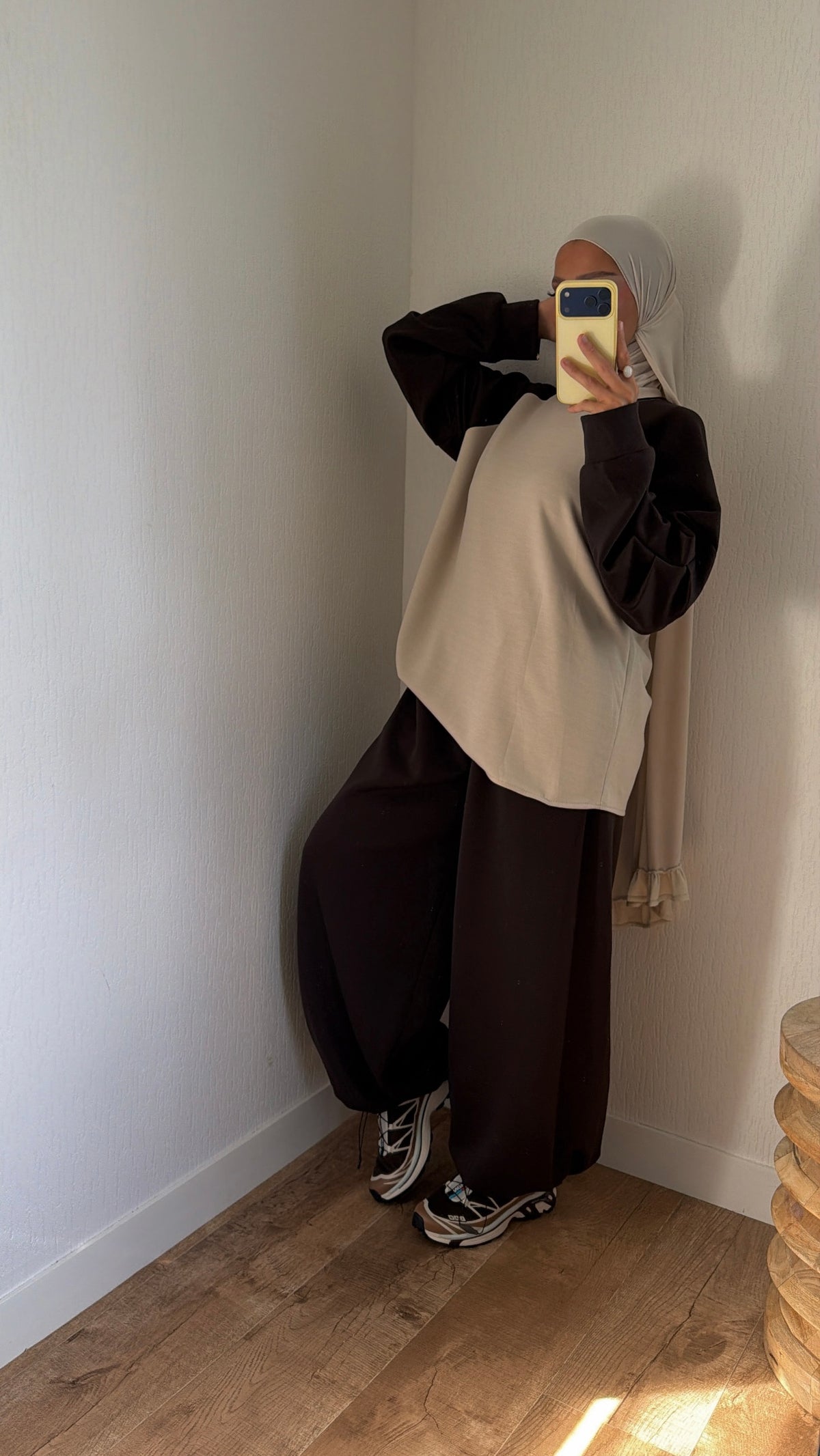 Ensemble streetwear oversize