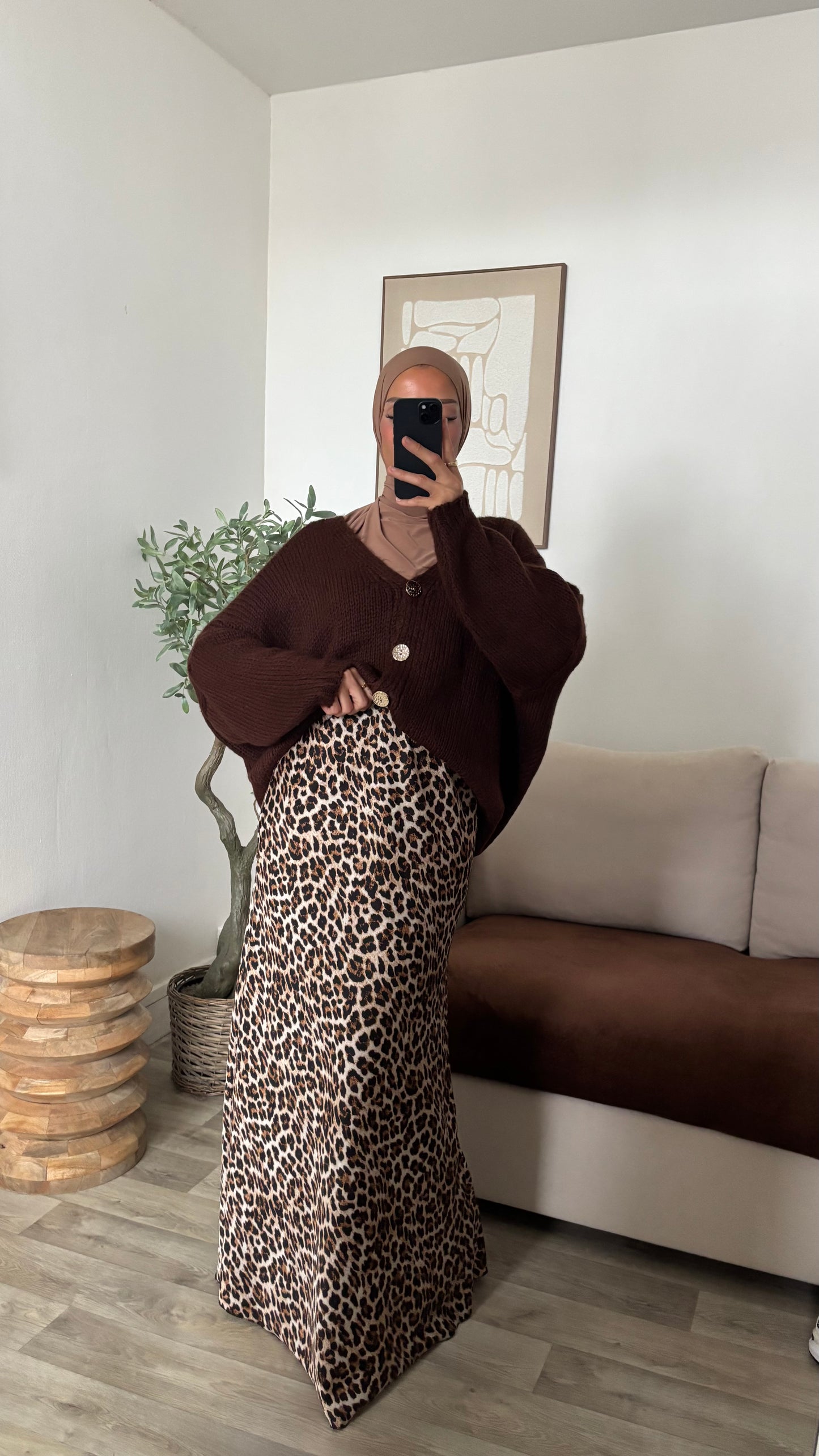 Gilet à bouton dorée