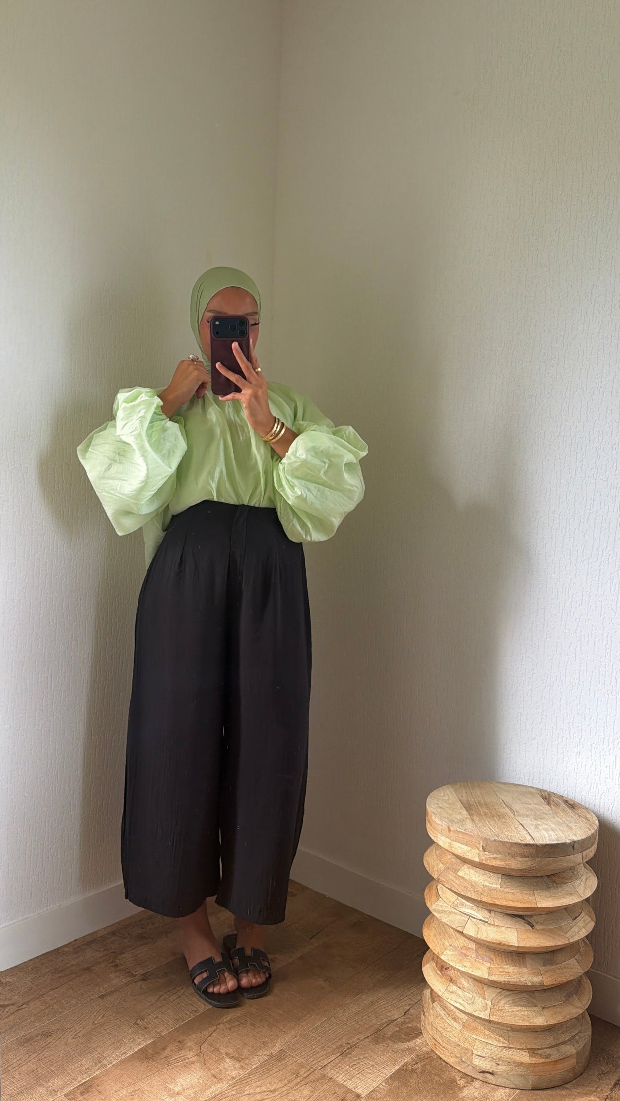 Blouse manches bouffantes