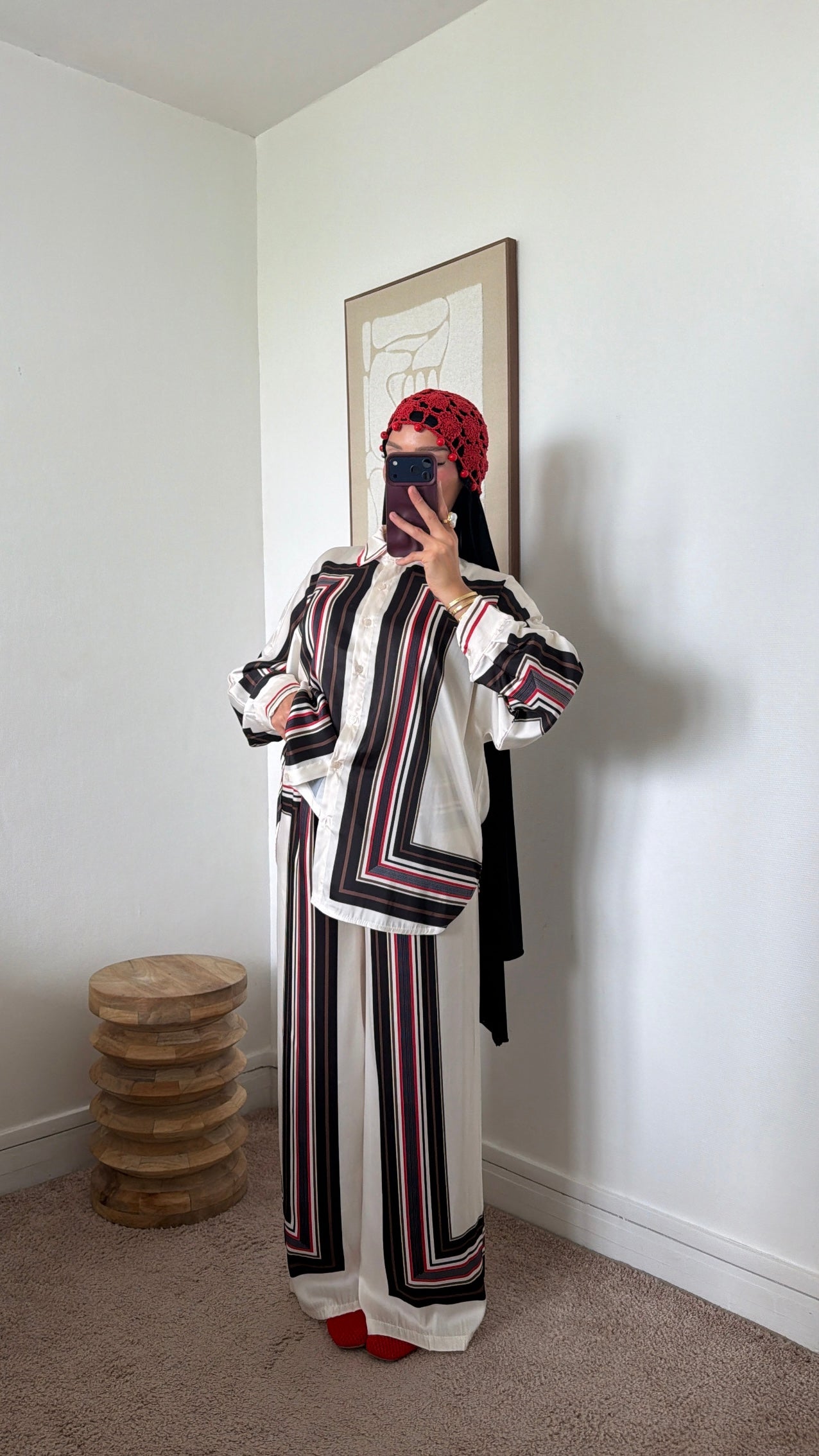 Ensemble chemise fluide
