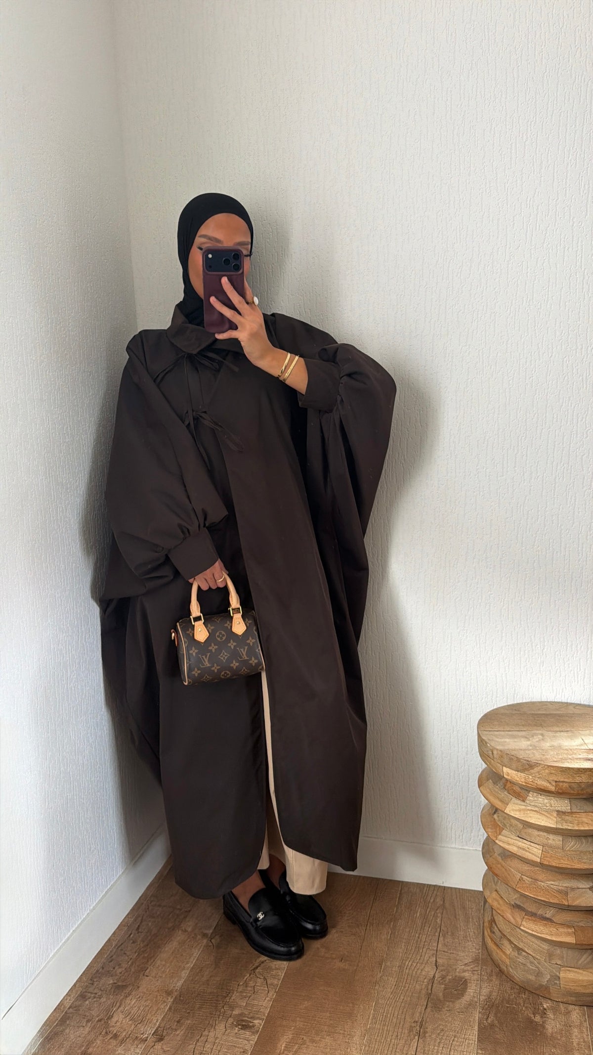 Manteau oversize asymétrique