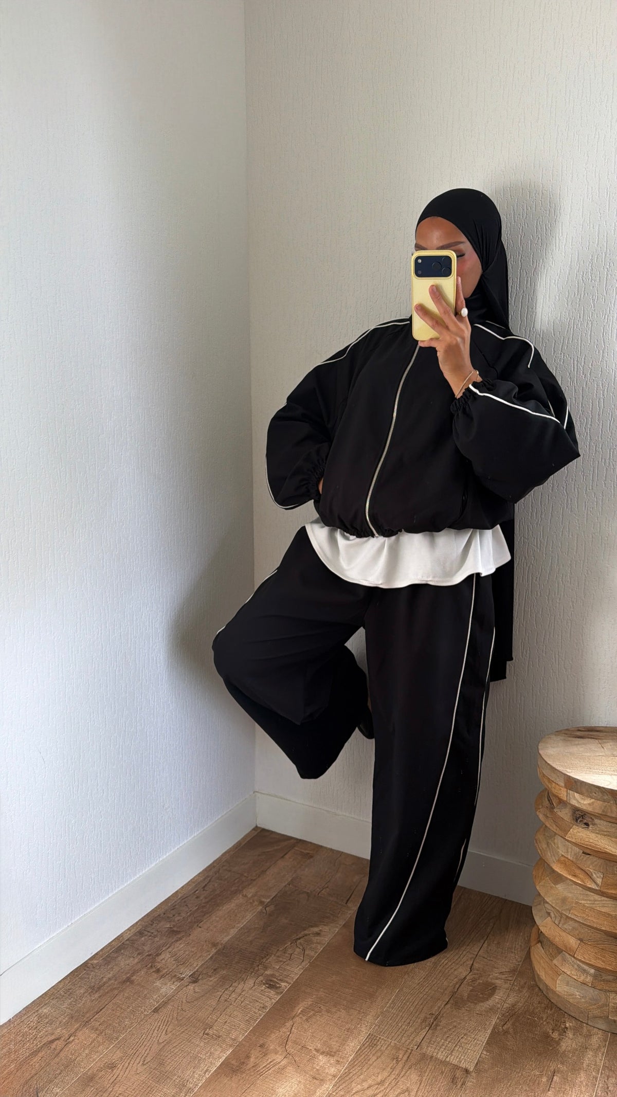Ensemble survêtement veste à poches