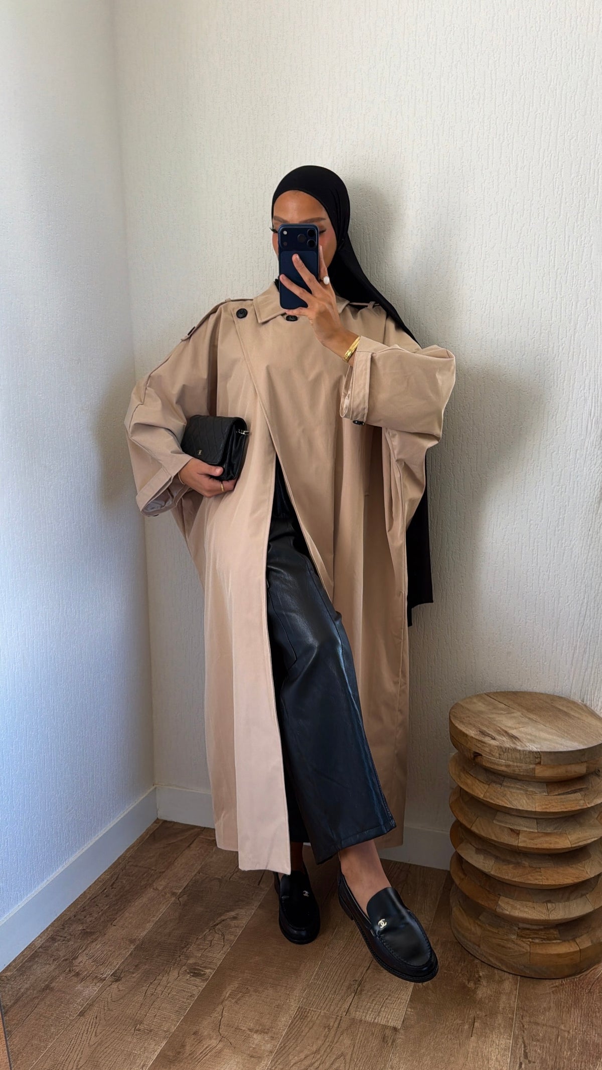Trench chic oversize