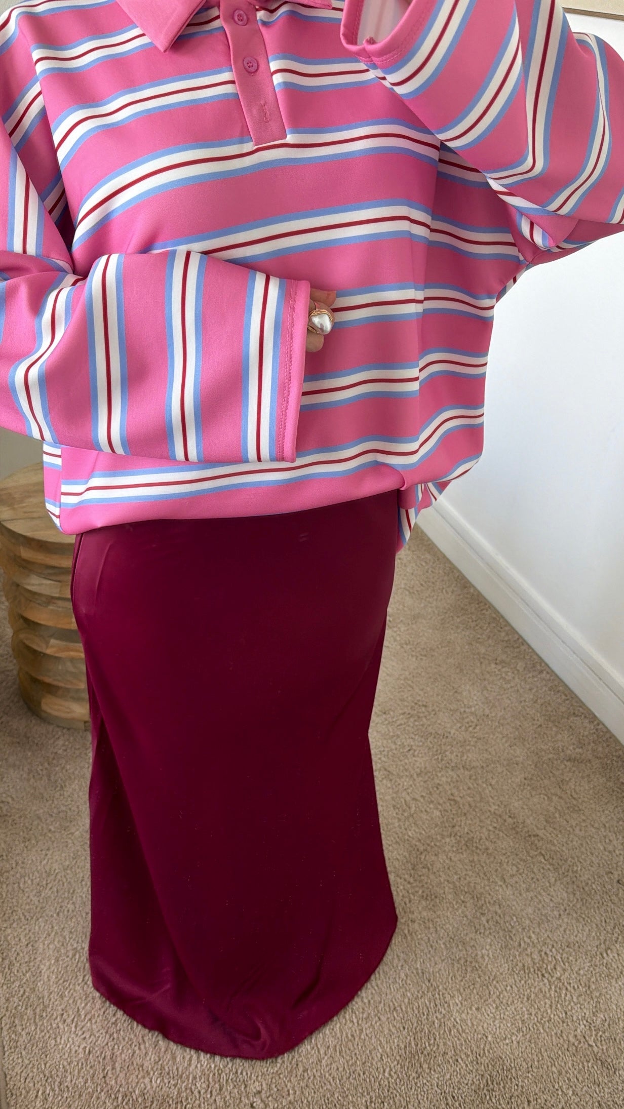 Polo manches longue