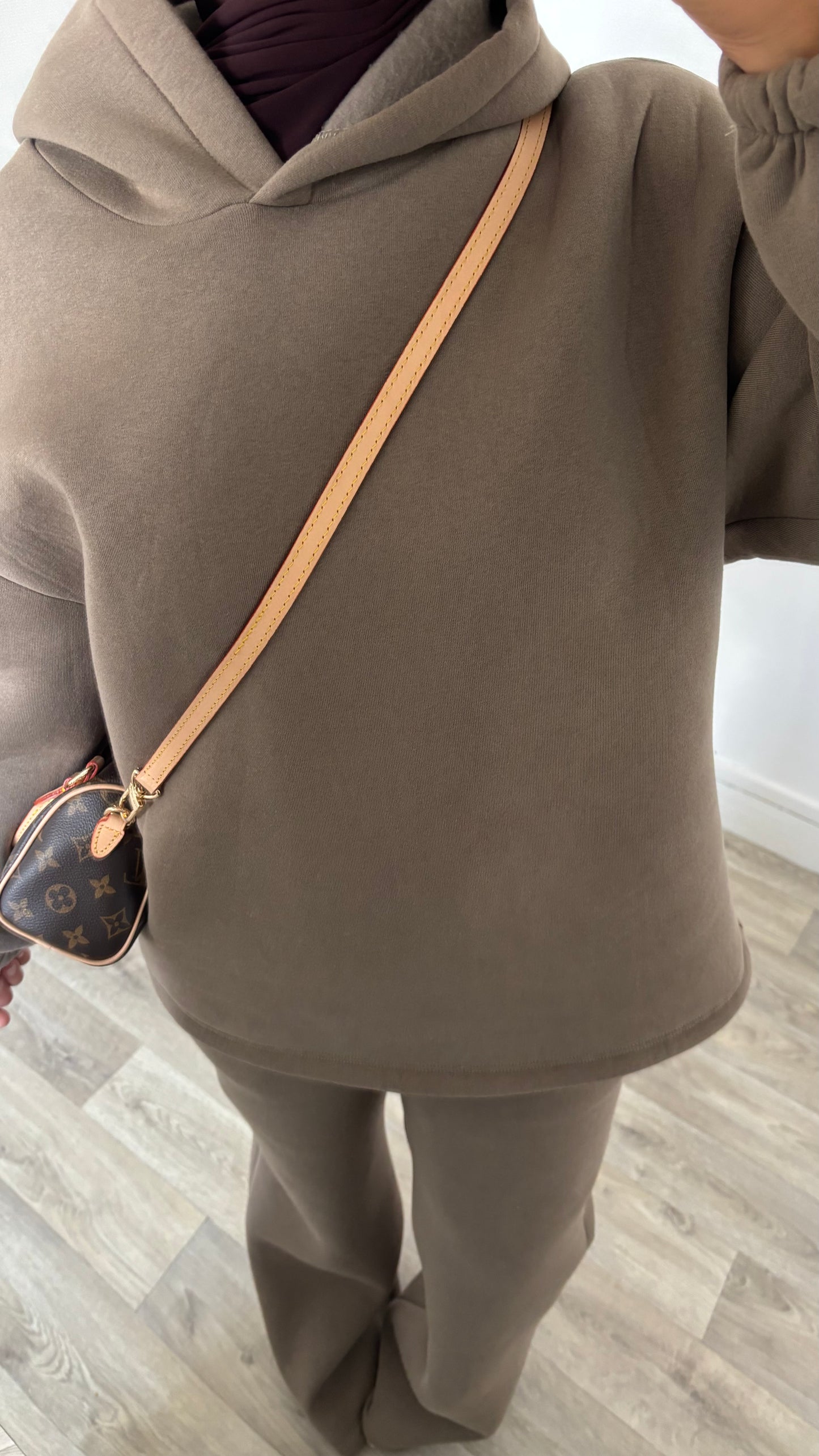 Ensemble molletonné à capuche