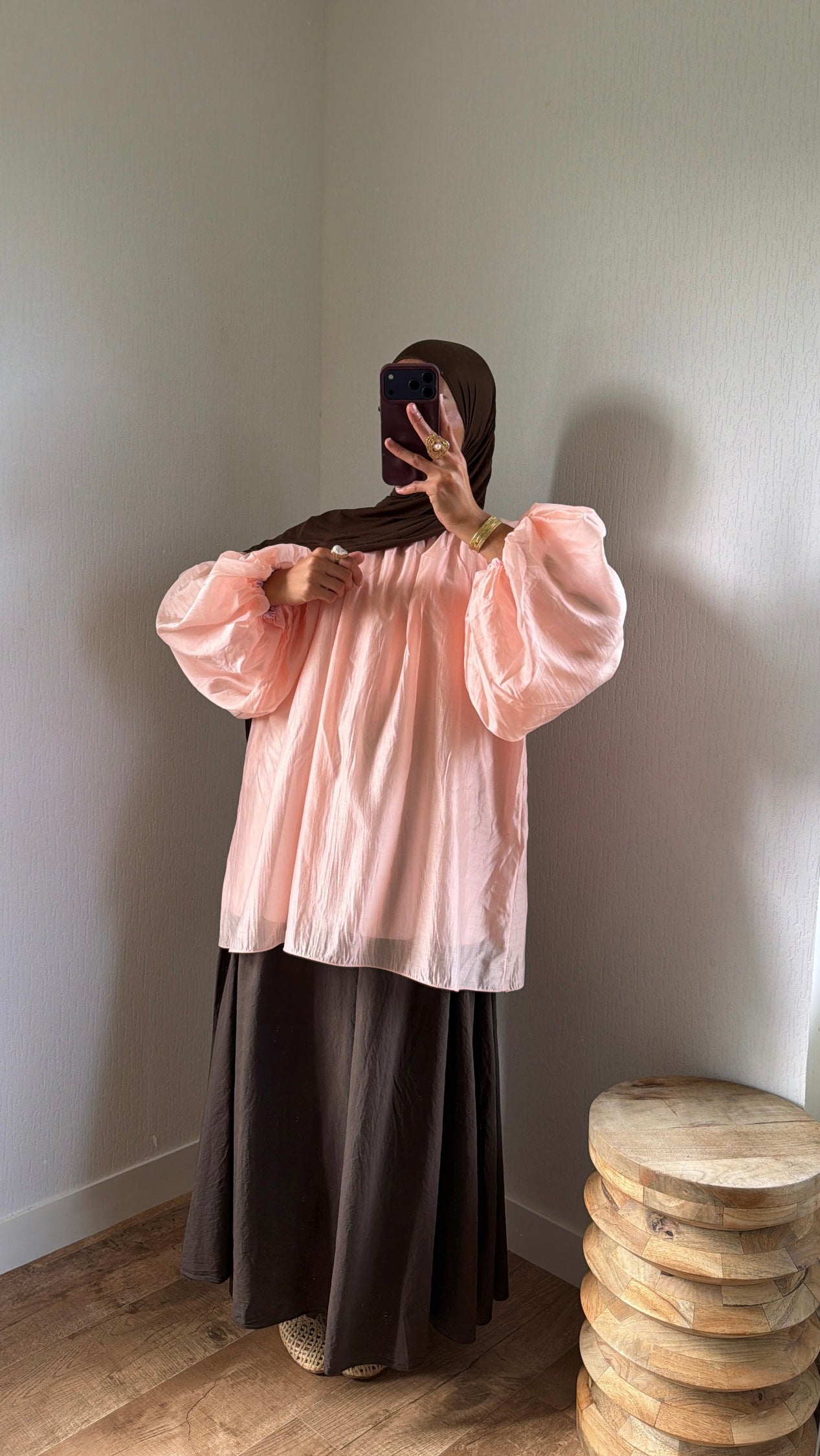 Blouse manches bouffantes