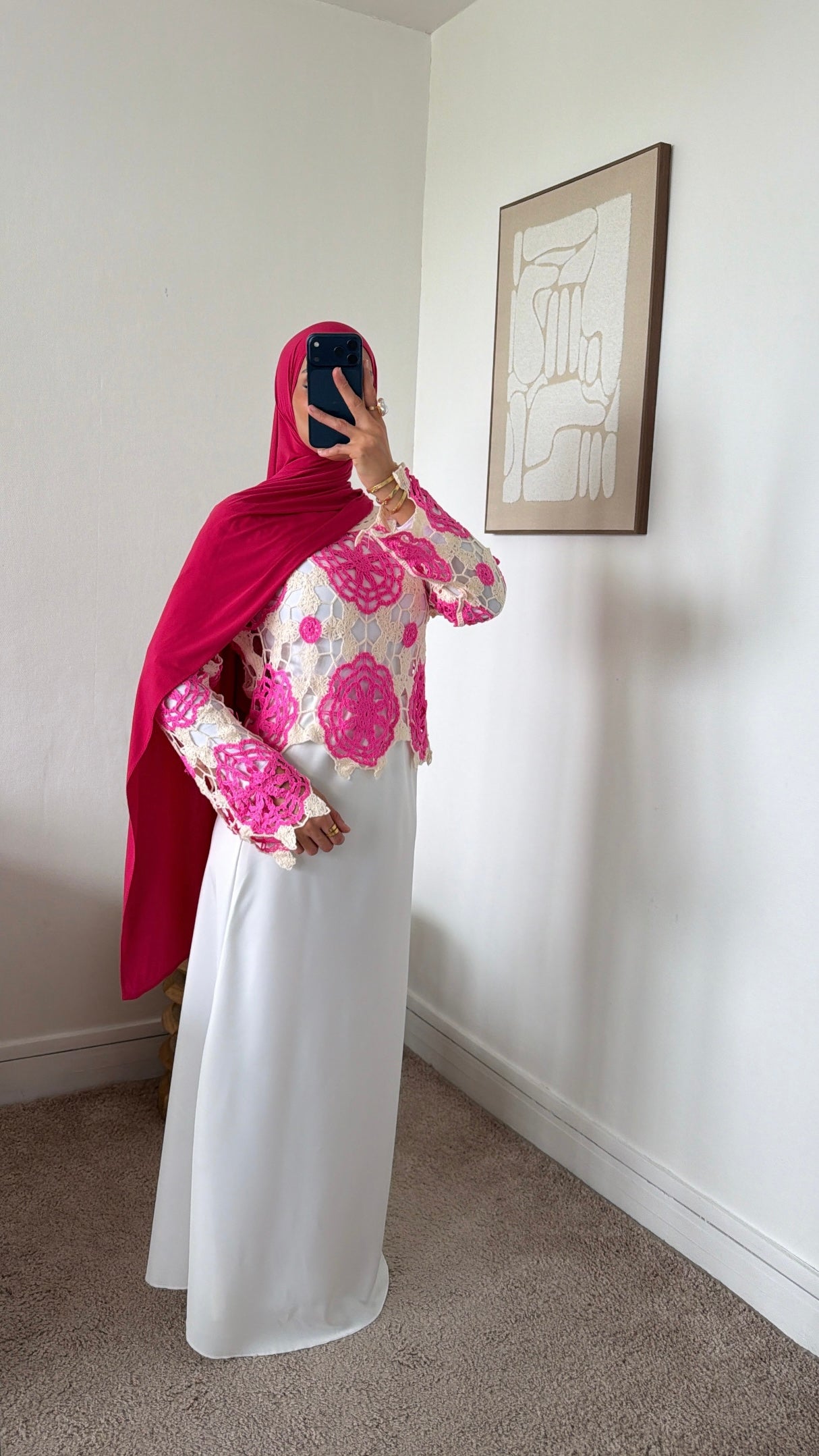 Haut en crochet