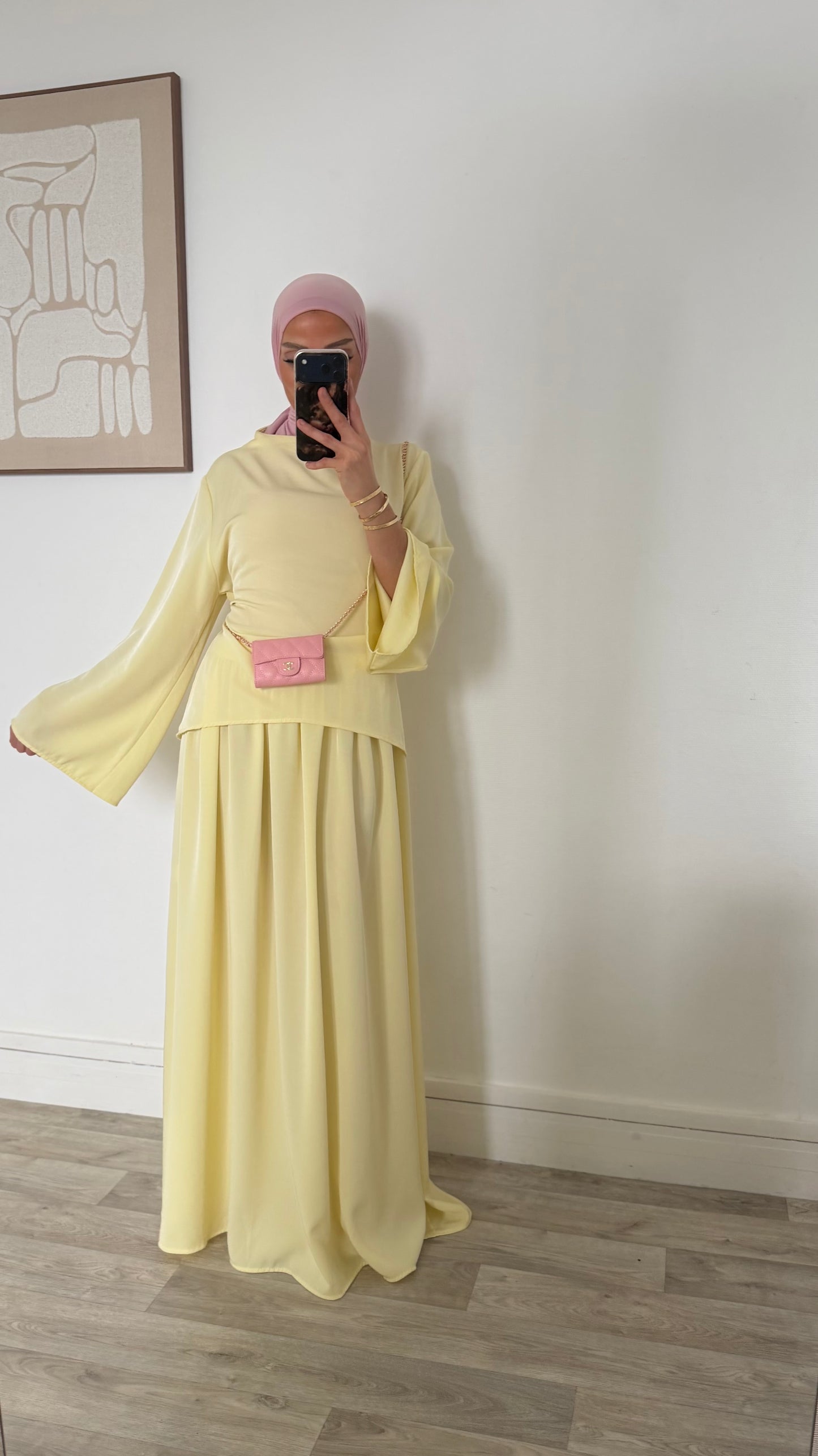 Ensemble ajustable fluide