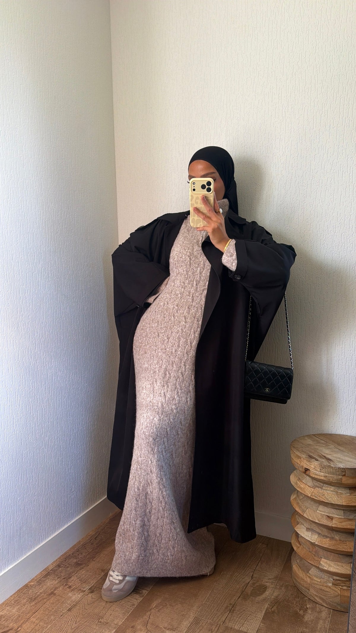 Trench chic oversize