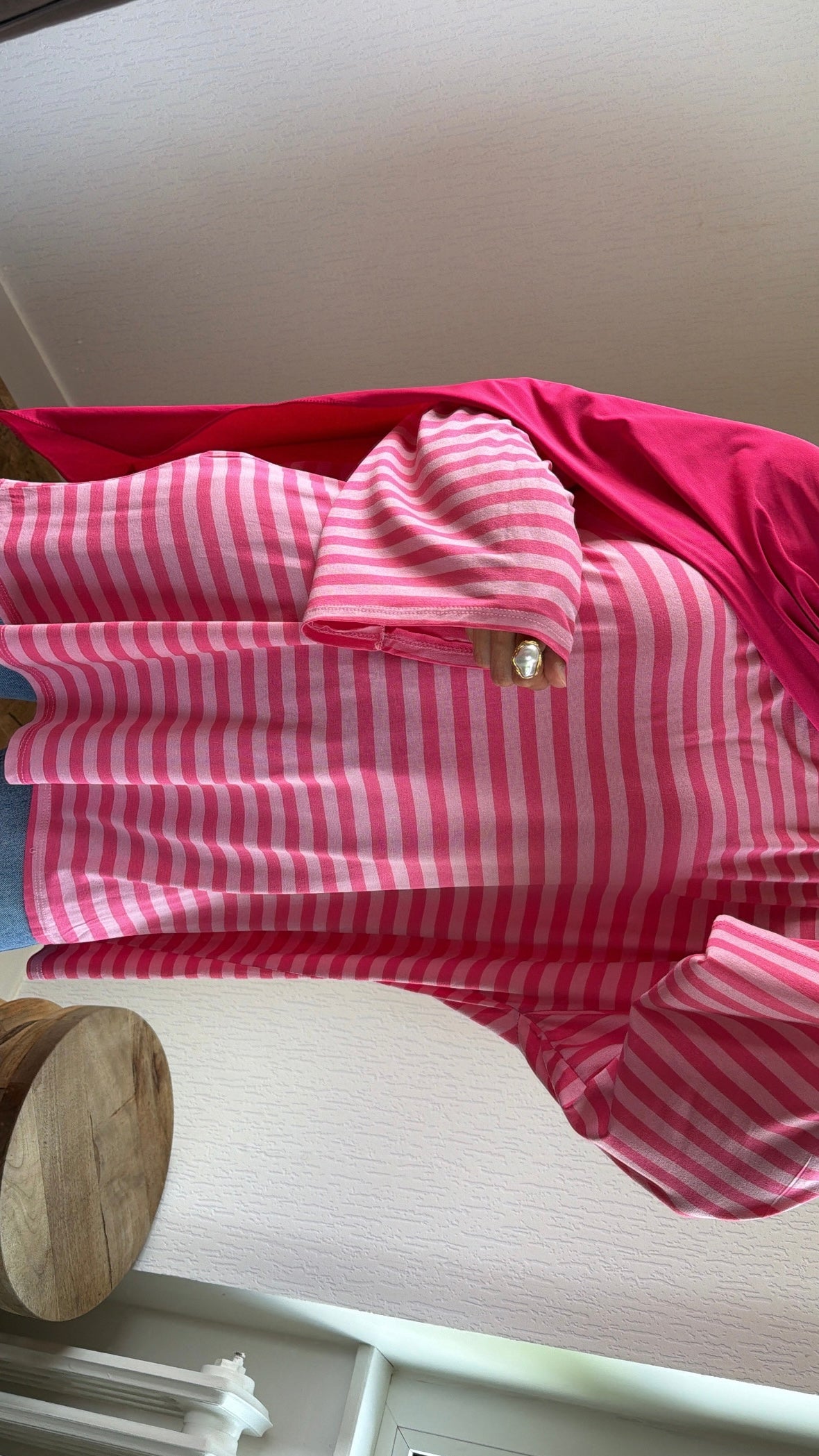 Tshirt long rayée