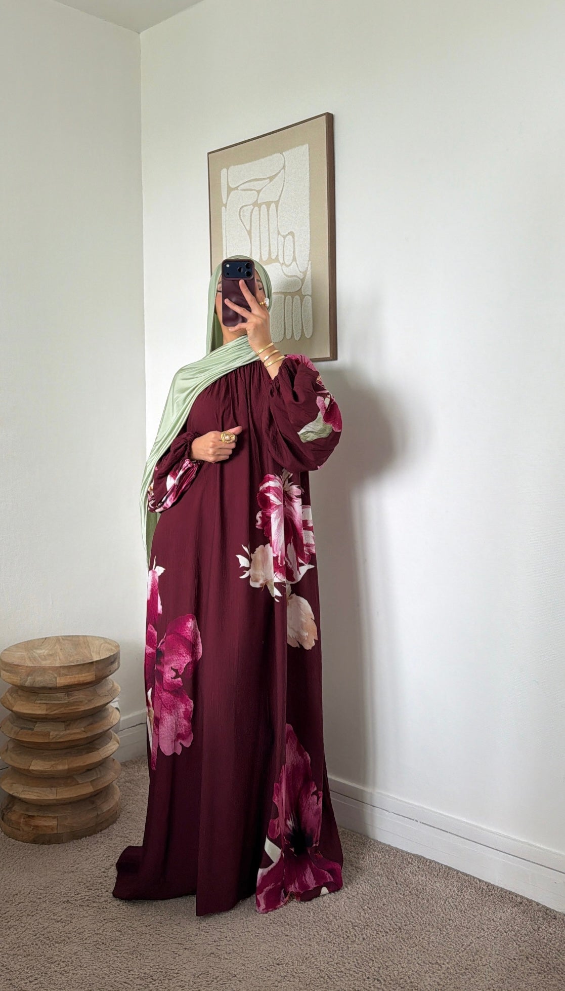 Robe fleurie