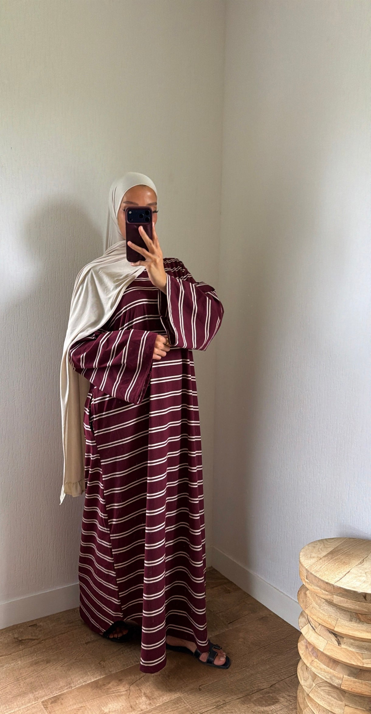 Robe t-shirt à poches